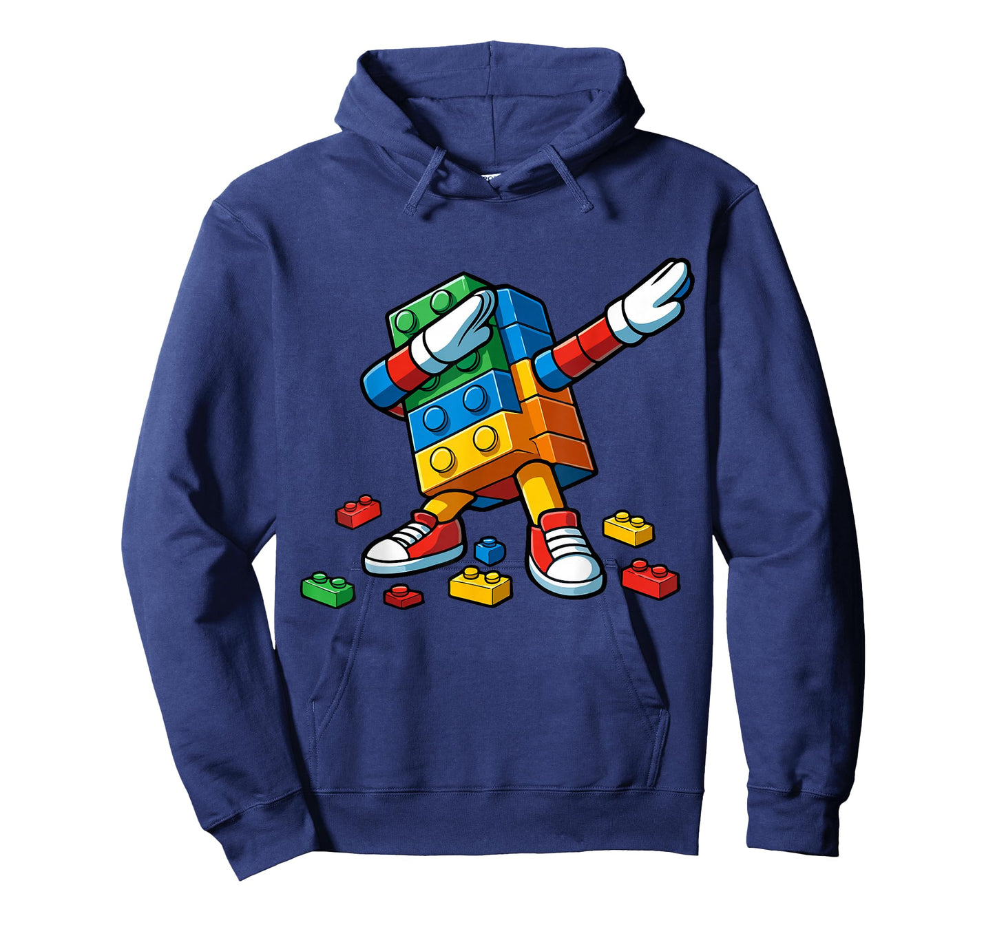 Dabbing Kids Master Builder Funny Building Blocks Brick Boys T-Shirt