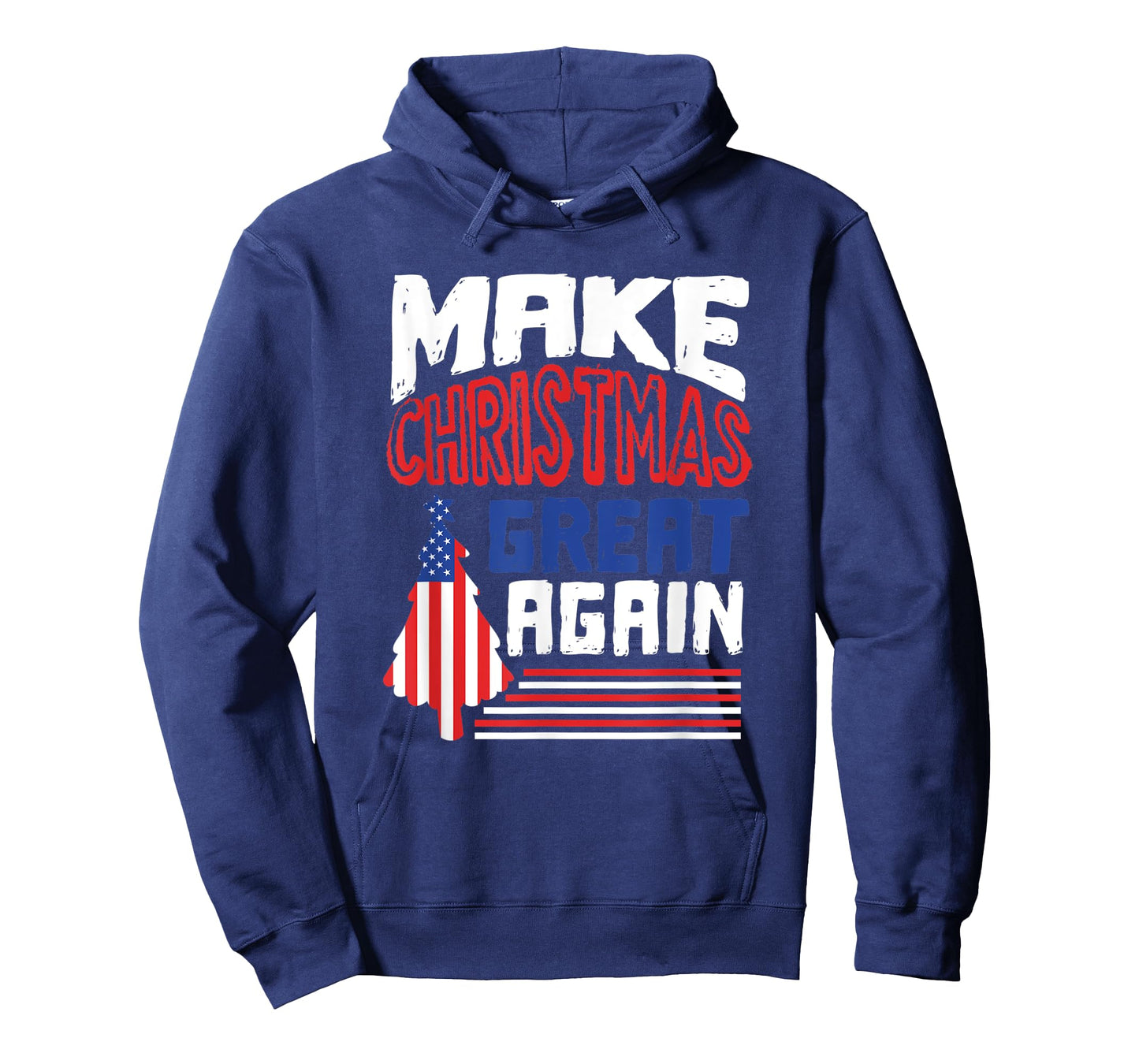 Patriotic Holiday Quote - Make Christmas Great Again T-Shirt for Women Kids Men