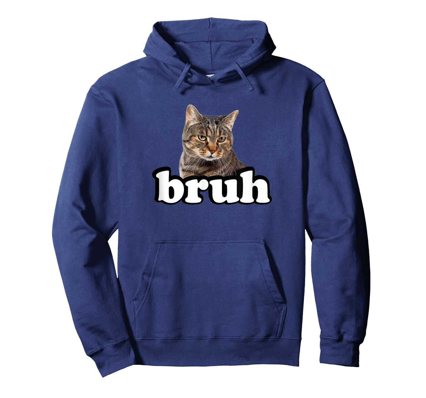 Bruh Bro Kids Mens Womens Brown Tabby Cat Lover T-Shirt