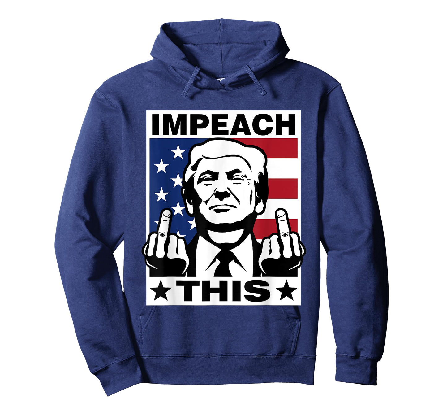Trump Impeach This USA Fingers Funny 2020 T-Shirt