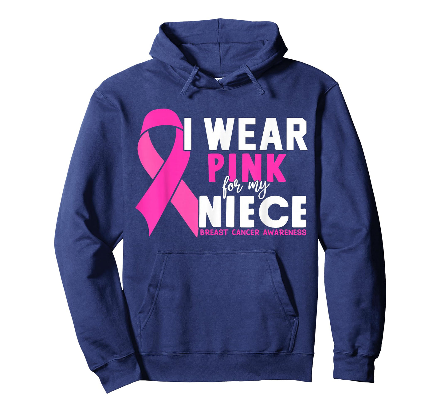 I wear Pink for my Niece Breast Cancer Awareness T-Shirt