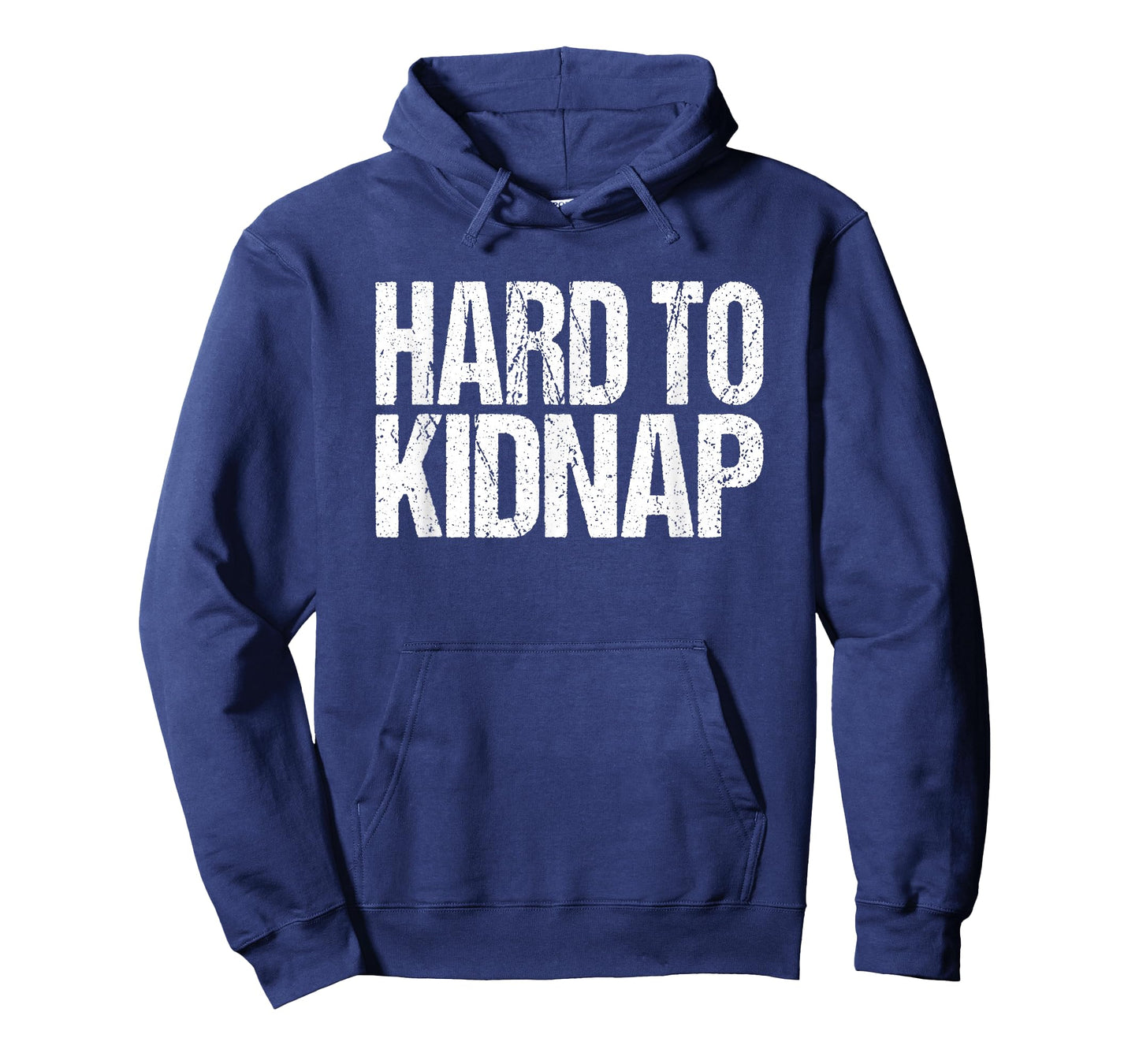 Funny Fat Guy Humor Retro Hard to Kidnap Quote T-Shirt