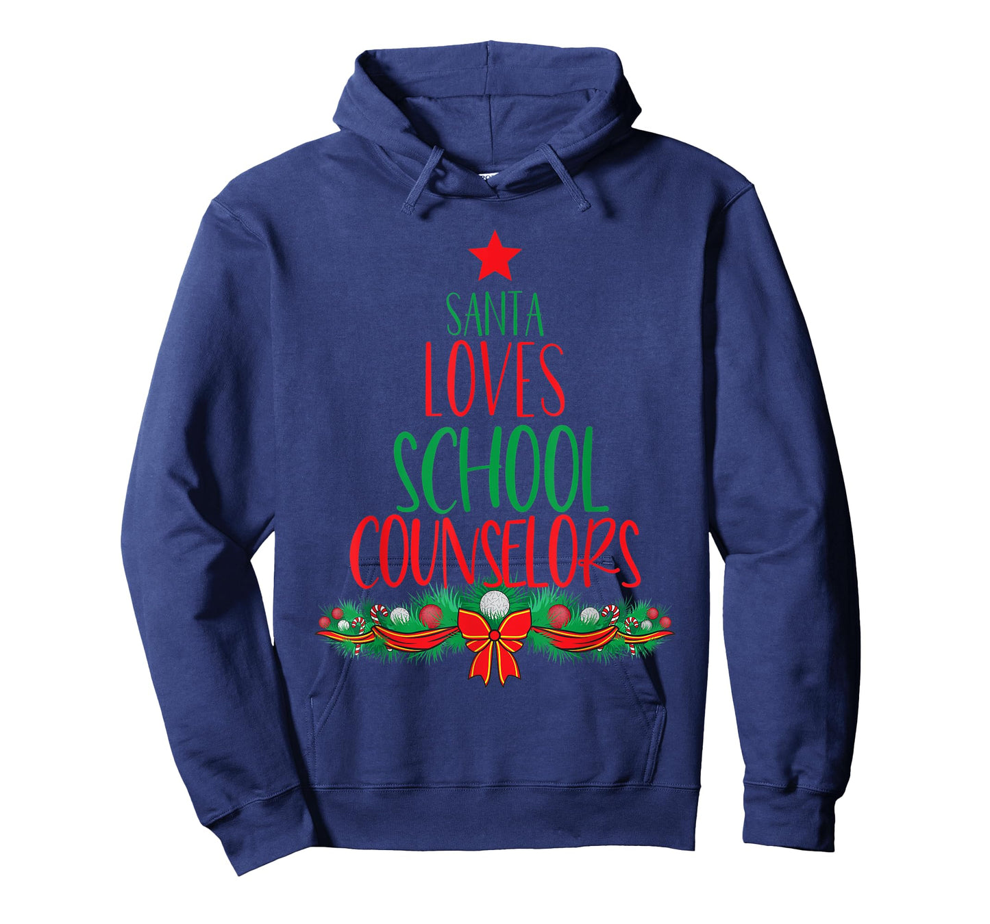 School Counselor Christmas Shirt Funny Appreciation Gift T-Shirt