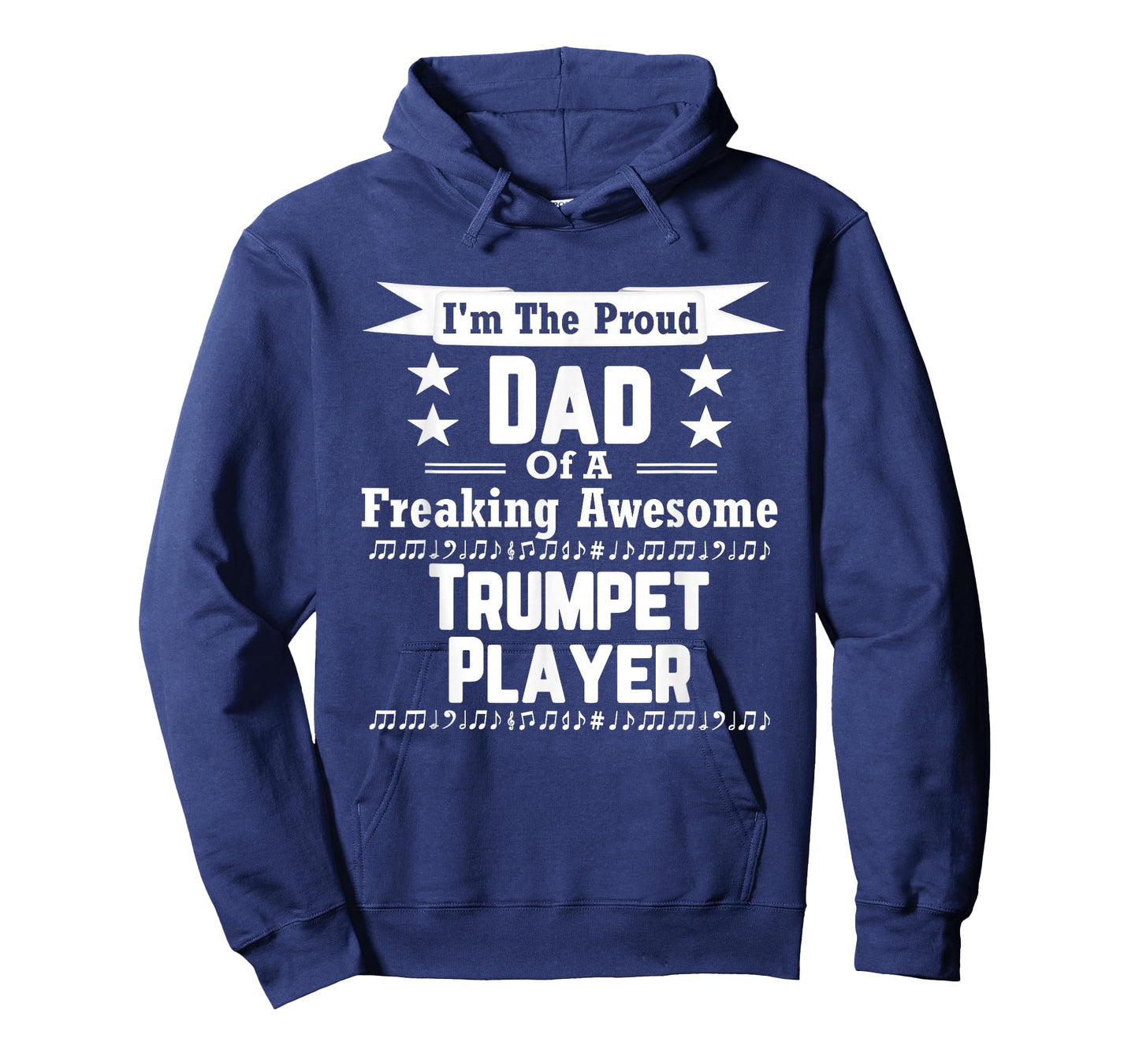Proud Dad Awesome Trumpet Player Marching Band Shirt T-Shirt