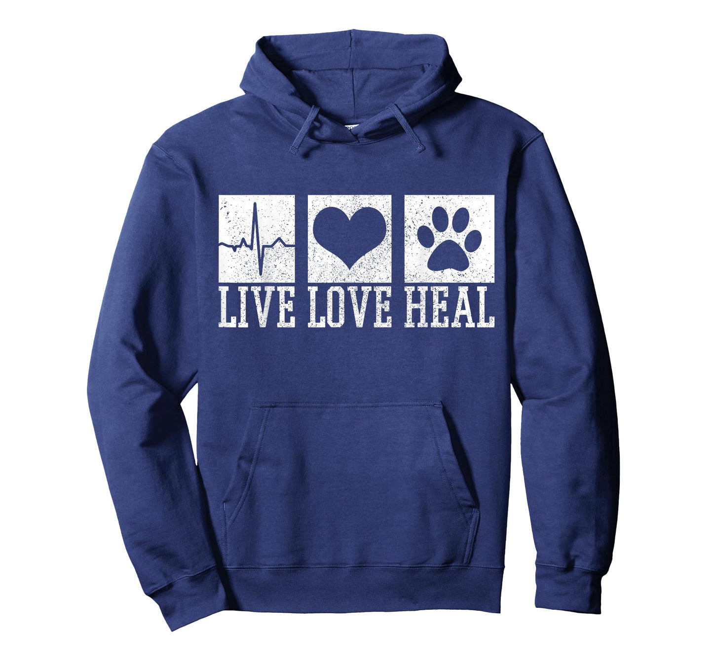 Vet Tech Live Love Heal Veterinary Dog Storage T-Shirt
