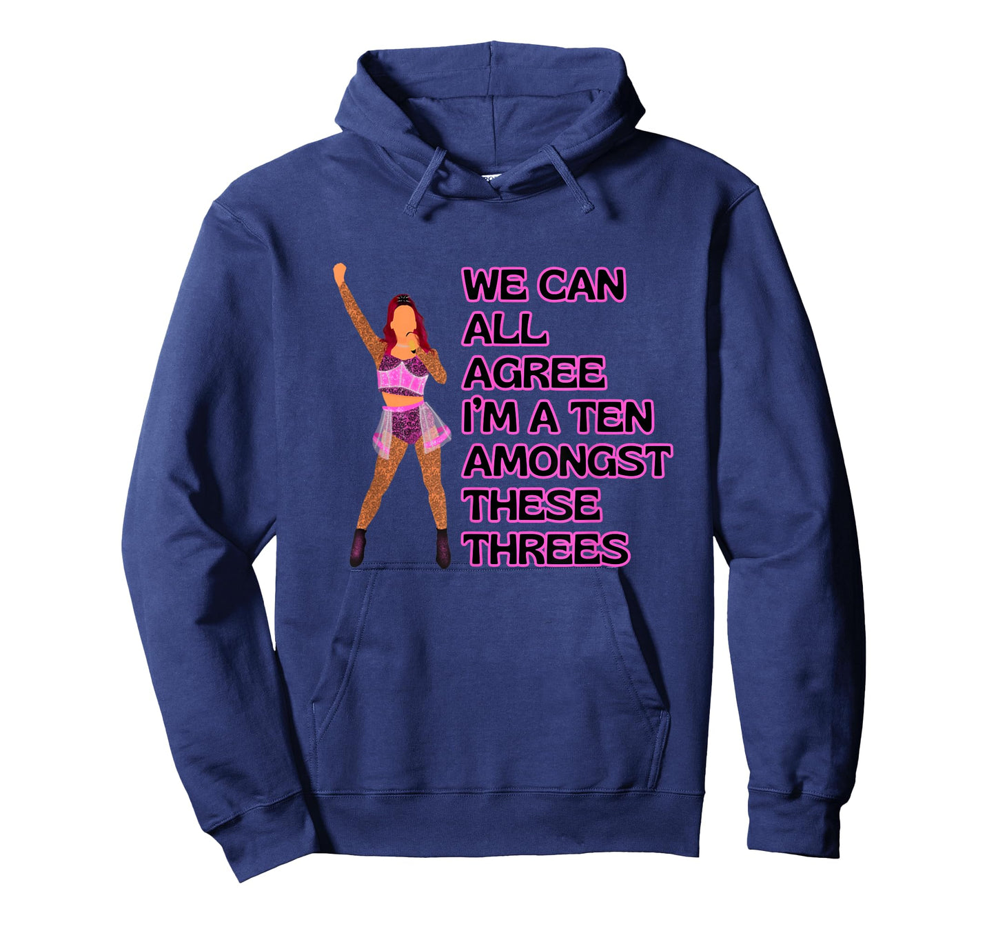 Six Katherine Howard Ten Amongst 3s Queens Musical Theatre T-Shirt