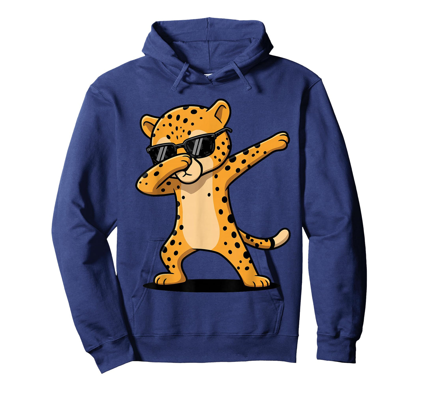Funny Dabbing Cheetah Shirt Boys Mens Animal Print Cheetah T-Shirt