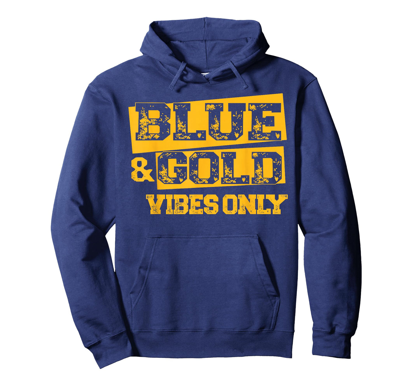 Blue and Gold Game Day Shirt High School Football Group T-Shirt