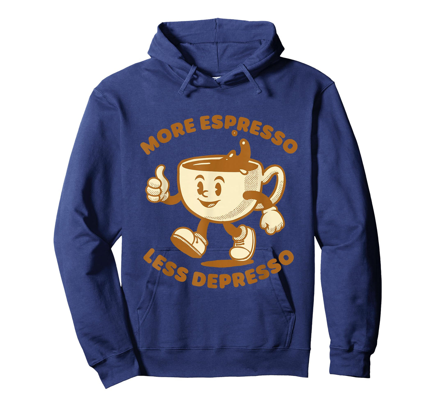 Happy Espresso Cup More Expresso Less Depresso T-Shirt