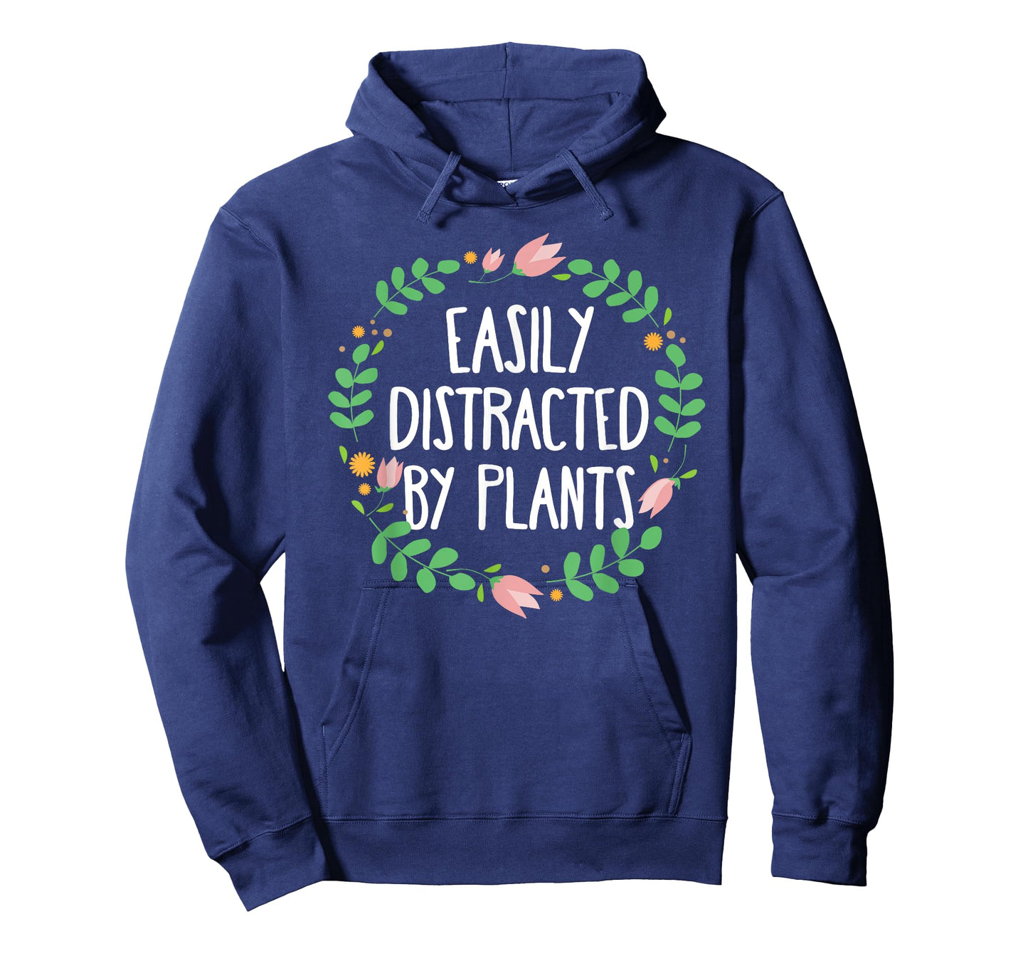 Cute Easily Distracted By Plants Gardening Gift T-Shirt