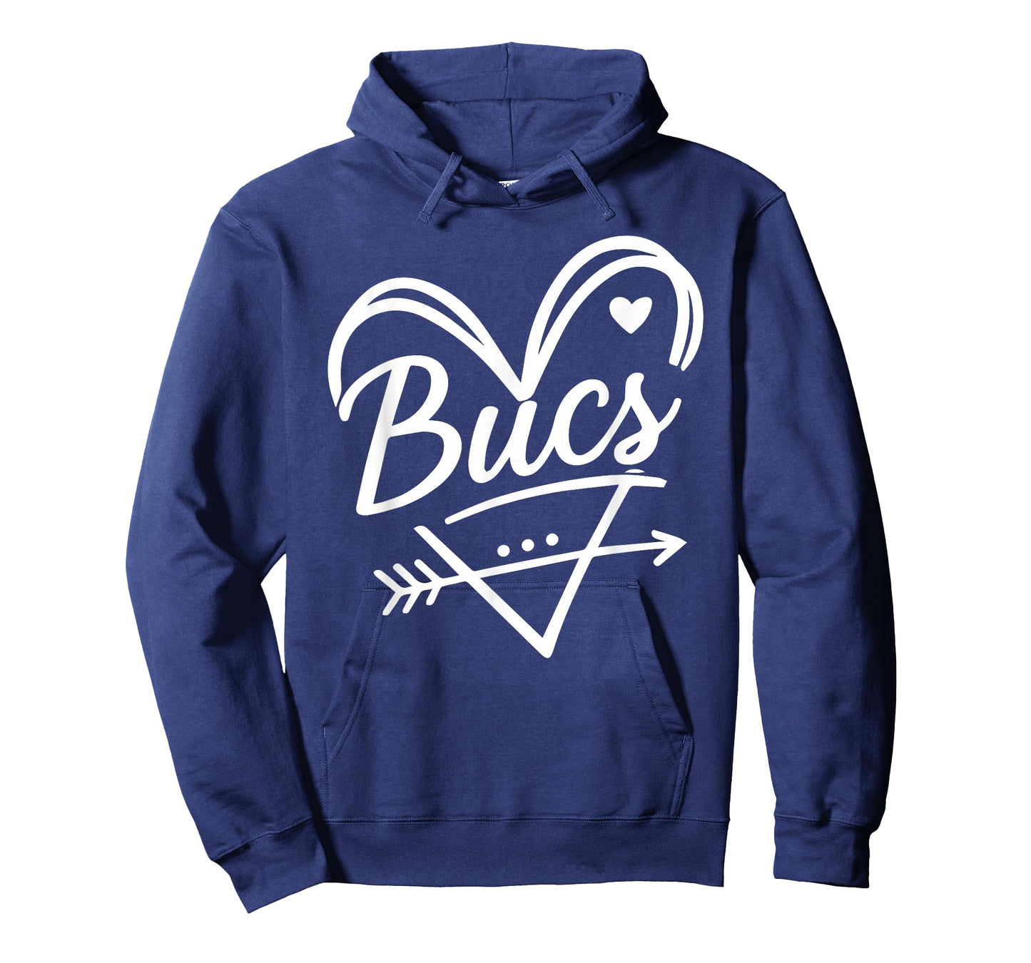 Retro Buccaneers Name Bucs Heart Gift for Men Women Kid T-Shirt