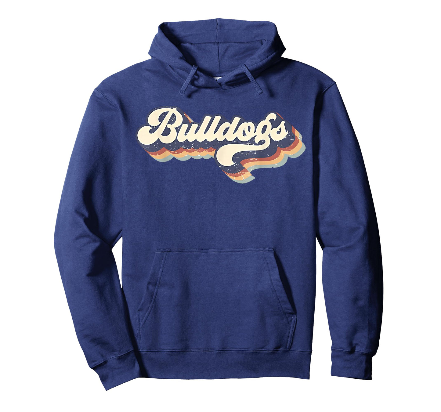 Bulldogs Mascot Retro Back to School Team Spirit T-Shirt