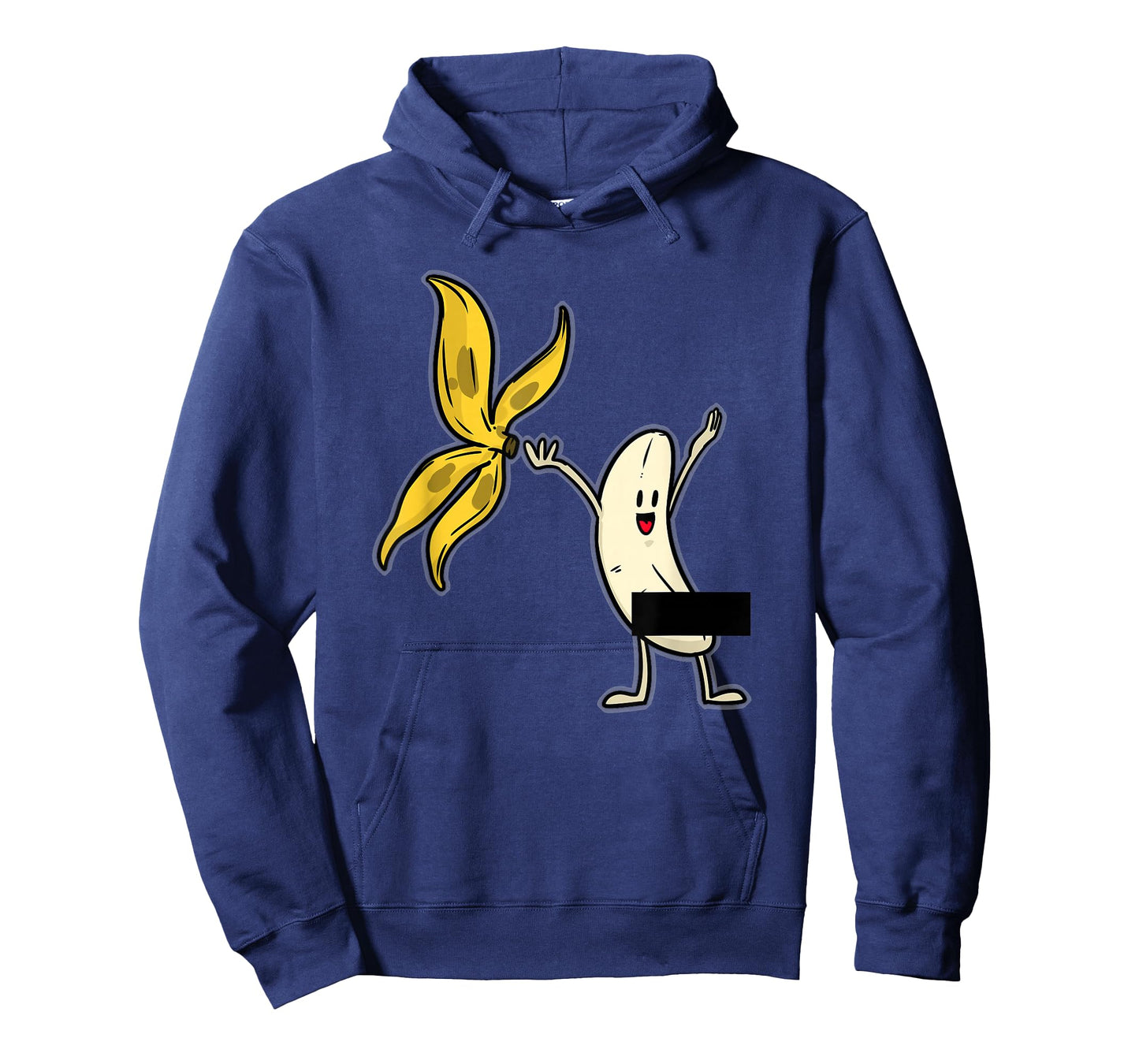 Banana Shirt Banana Striptease Censored Naked Fruit Adult T-Shirt