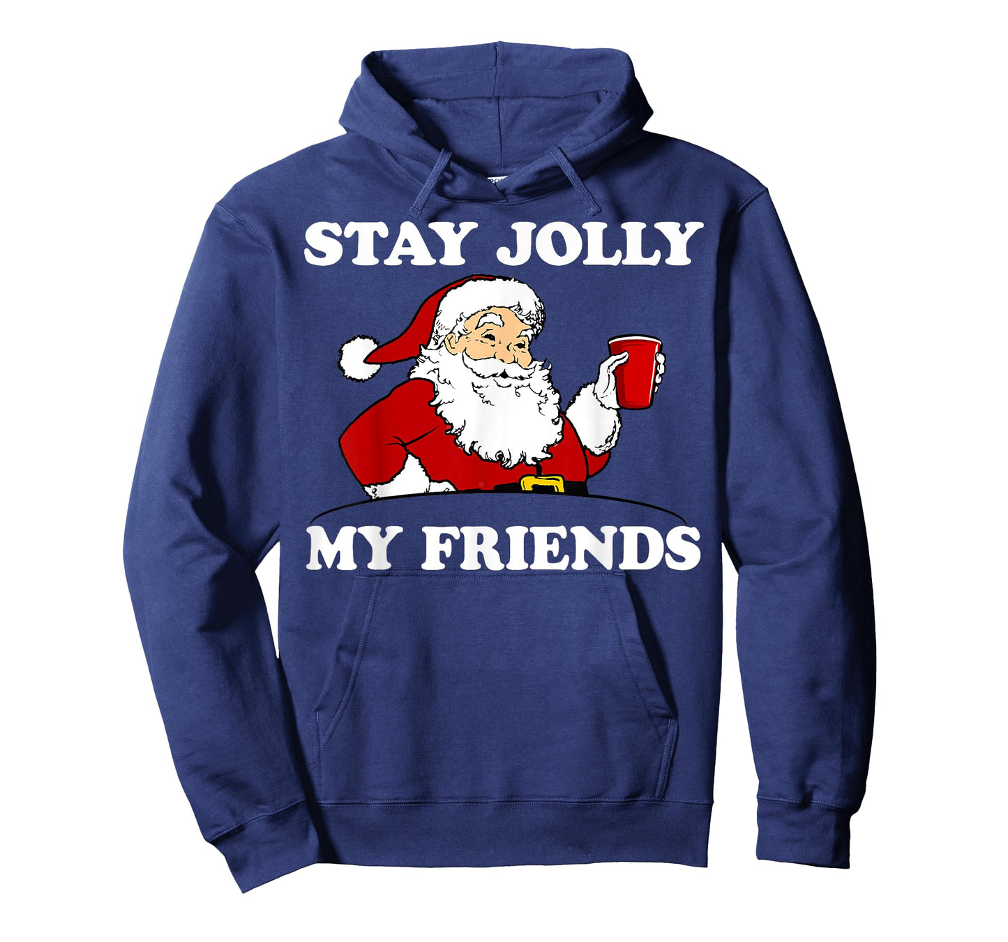 Santa Stay Jolly My Friends Christmas T-Shirt