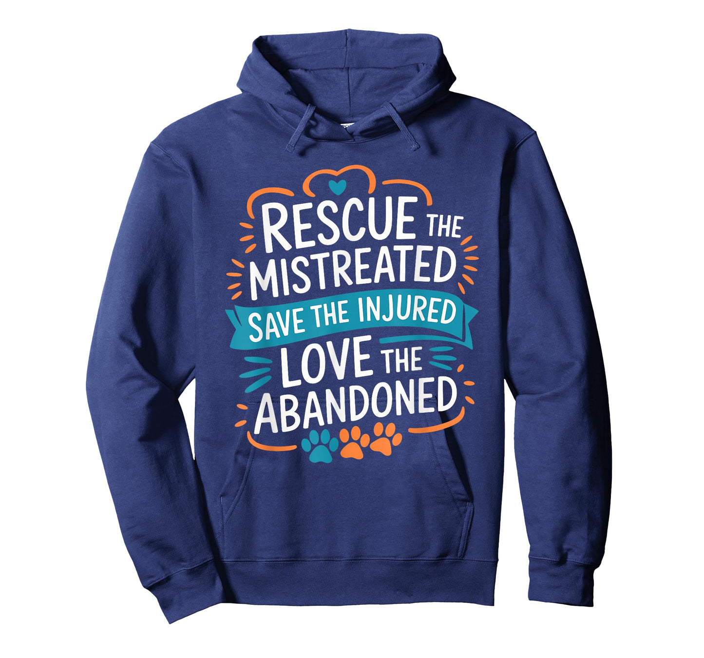 Rescue The Mistreated Save The Injured, Dog and Cat Rescue T-Shirt