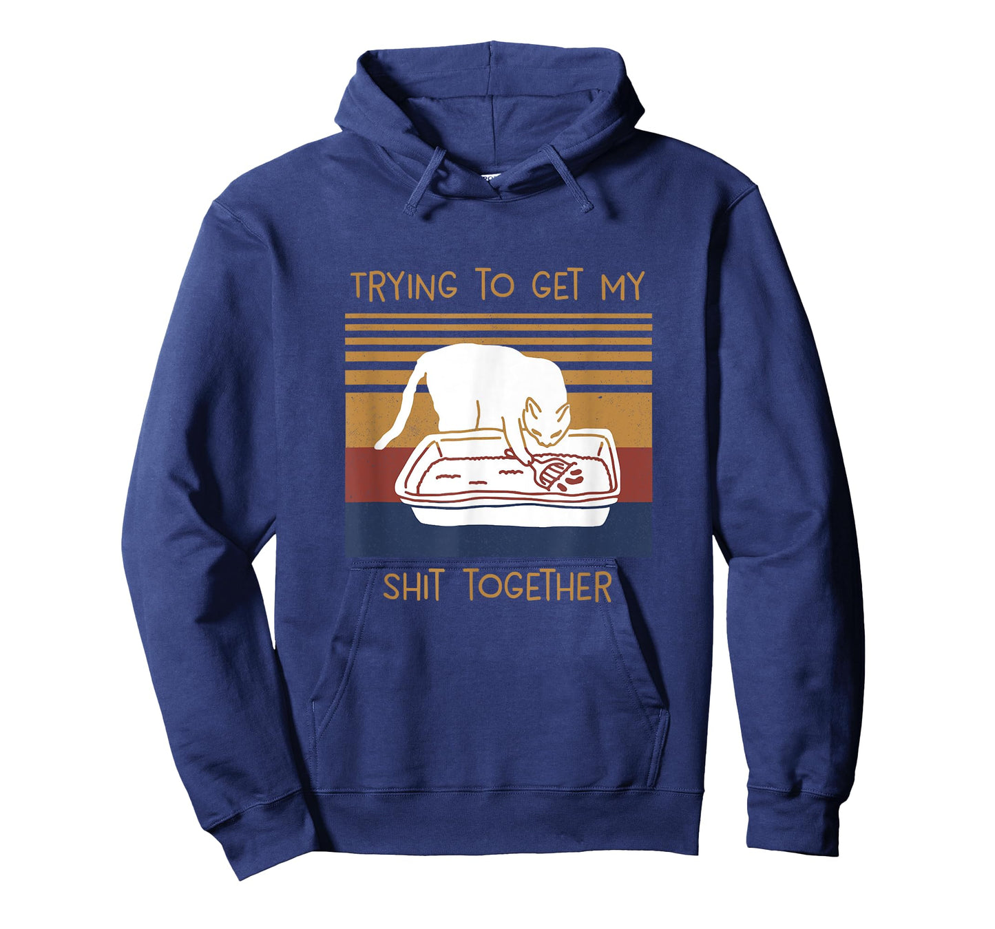 Trying To Get My Shits Together Cat T-Shirt