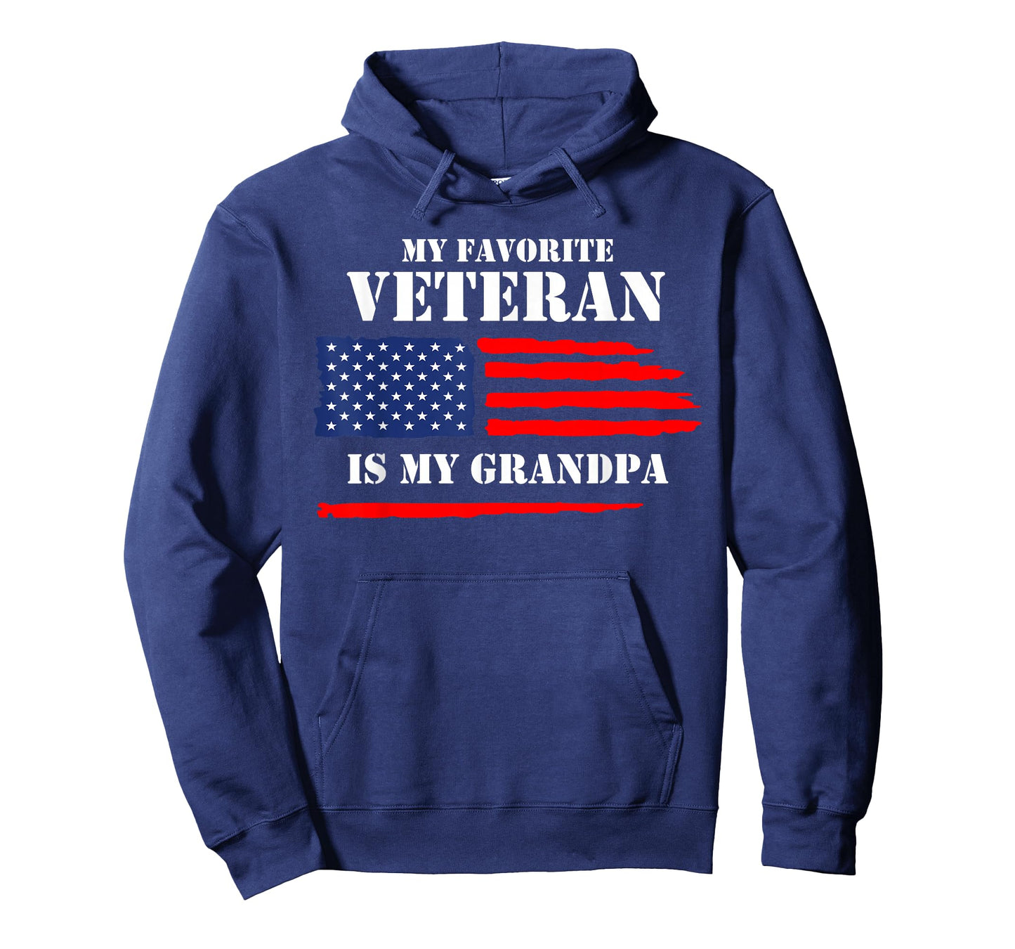 My Favorite Veteran Is My Grandpa Military Veterans Day T-Shirt