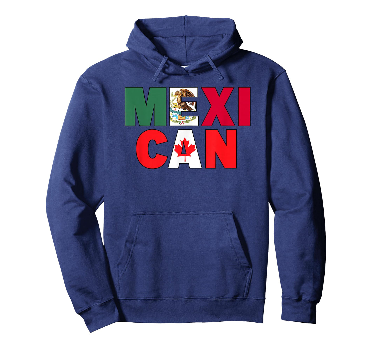 Mexico Canada Flag Themed for Half Canadian Mexican Roots T-Shirt