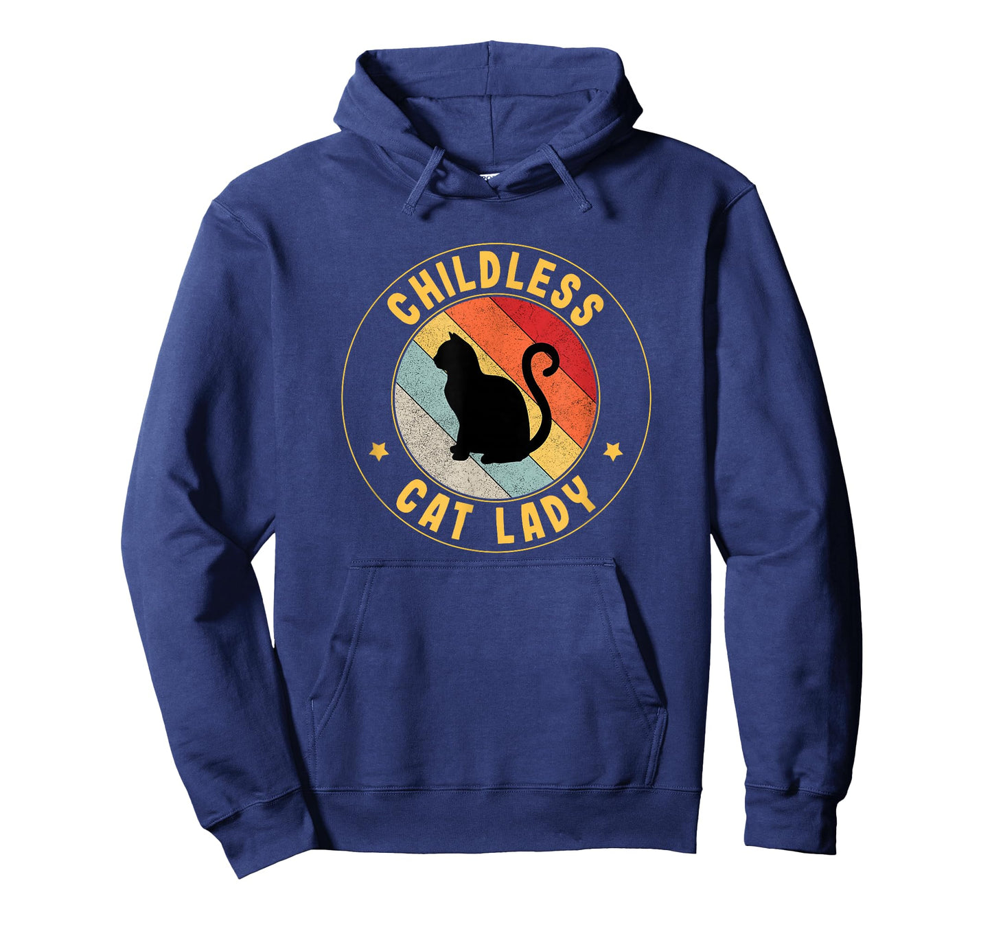 Vintage Childless Cat Lady T-Shirt