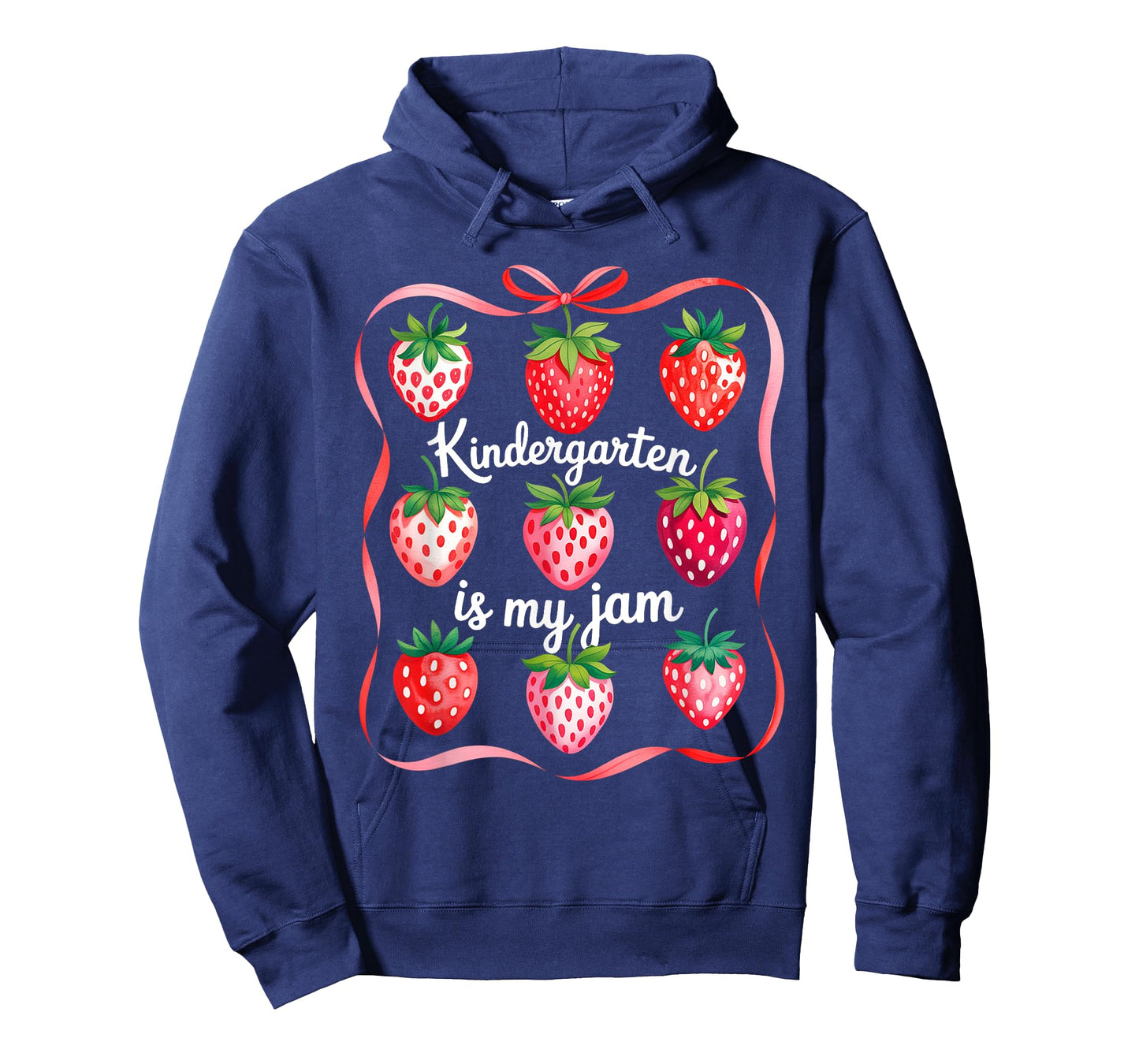 Groovy Kindergarten Is My Jam Strawberry Kinder Team Teacher T-Shirt