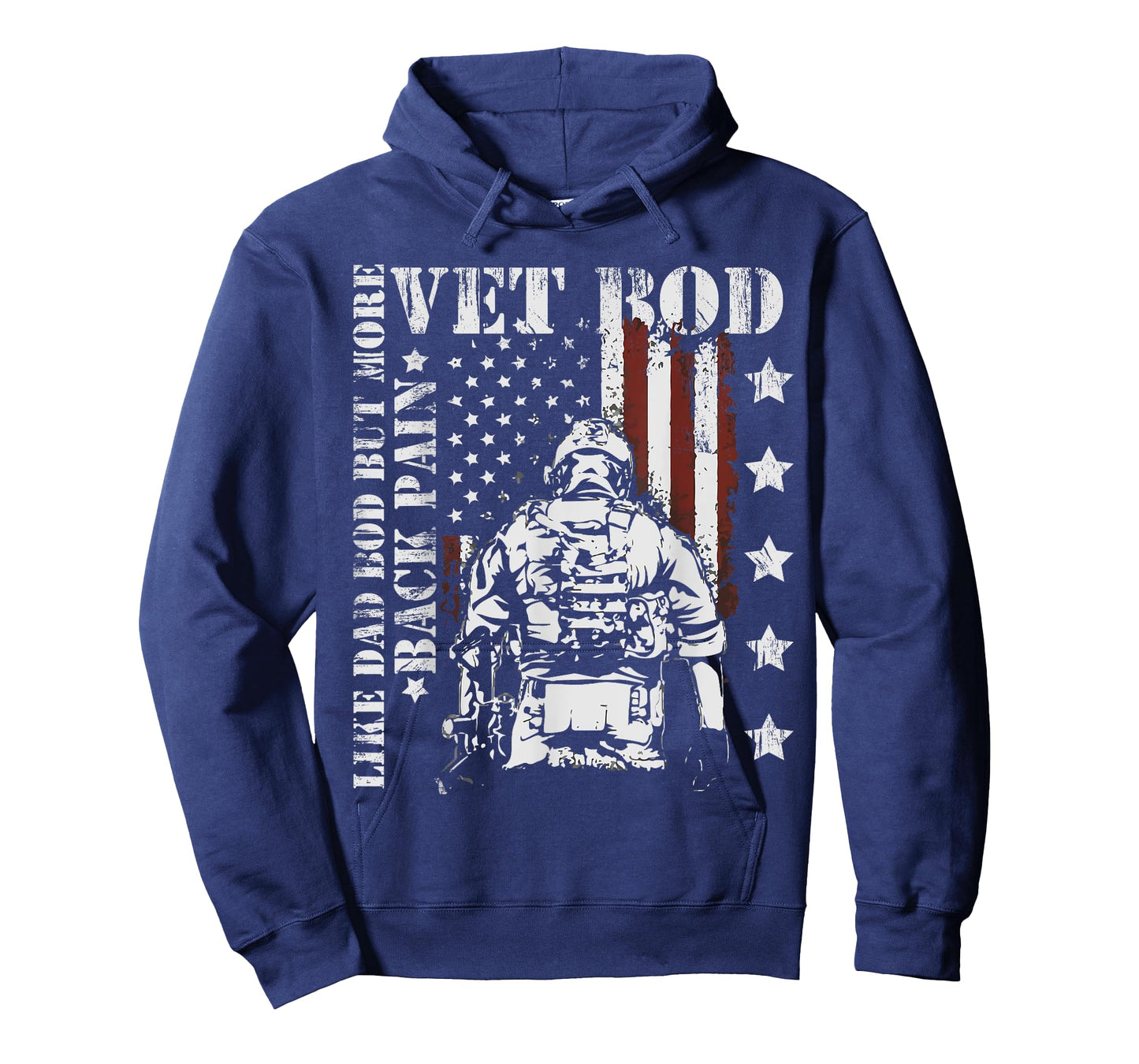 Vintage Vet Bod Like Dad Bod But More Back Pain Retro T-Shirt