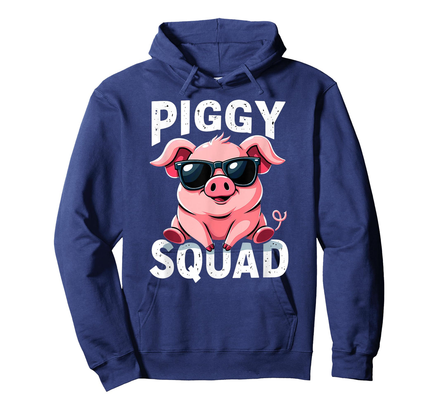 Cute Pig with Sunglasses Piggy Squad Farmer T-Shirt