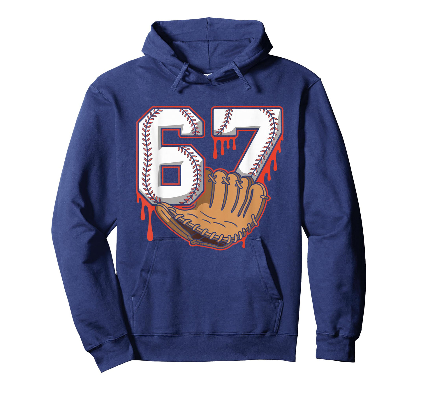 Baseball 67 Six Seven Alpha Slang 6 7 Meme Kids Teachers Boy T-Shirt