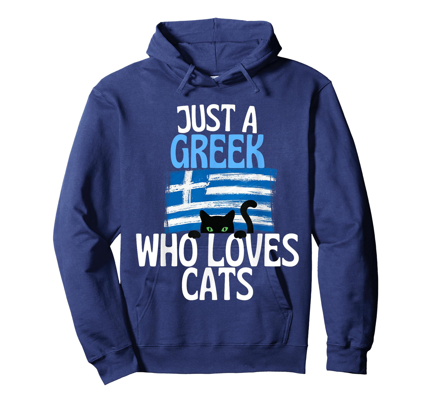 Just A Greek Who Loves Cats For all of Greece T-Shirt