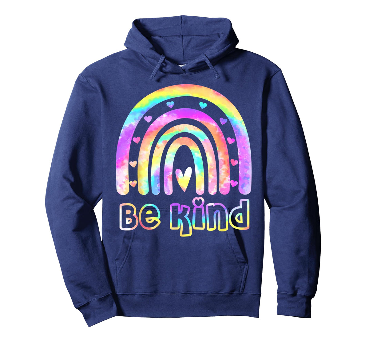 Be Kind Tie Dye Rainbow Choose Kindness Women Kids Girls T-Shirt