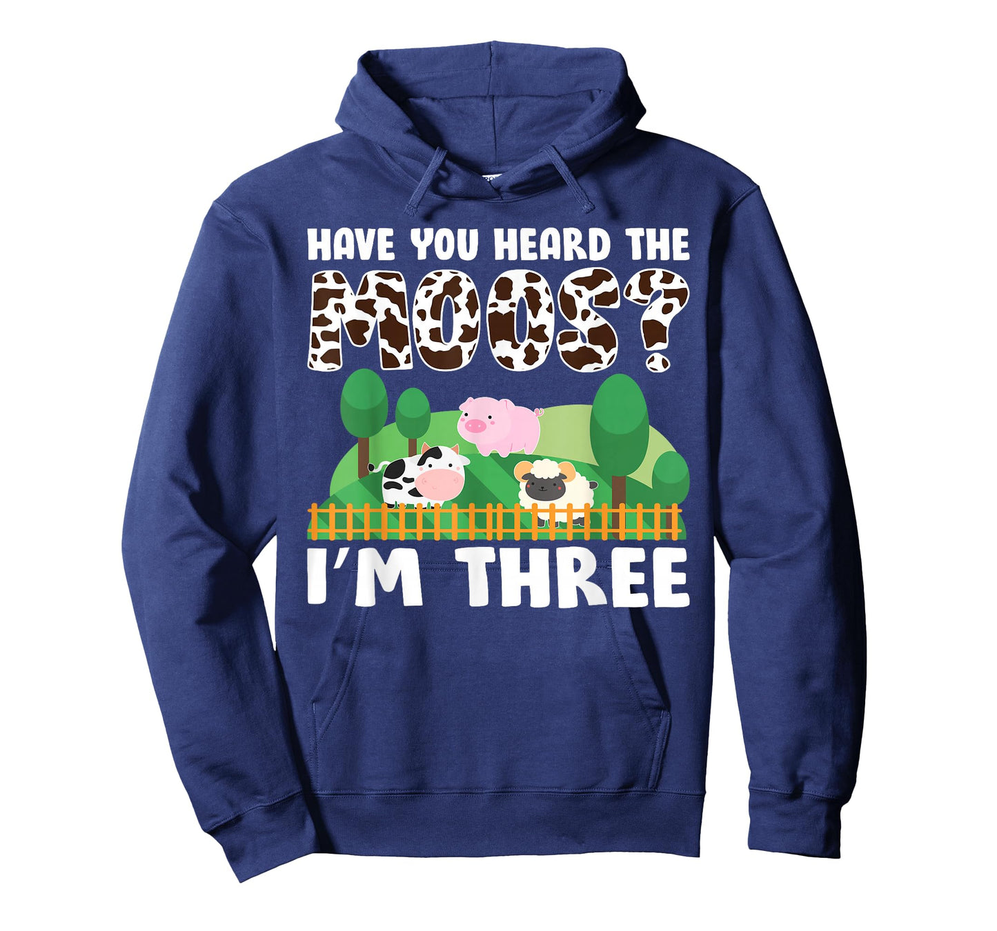 3rd Birthday 3 Year Old Farm Theme Animals Birthday Party T-Shirt