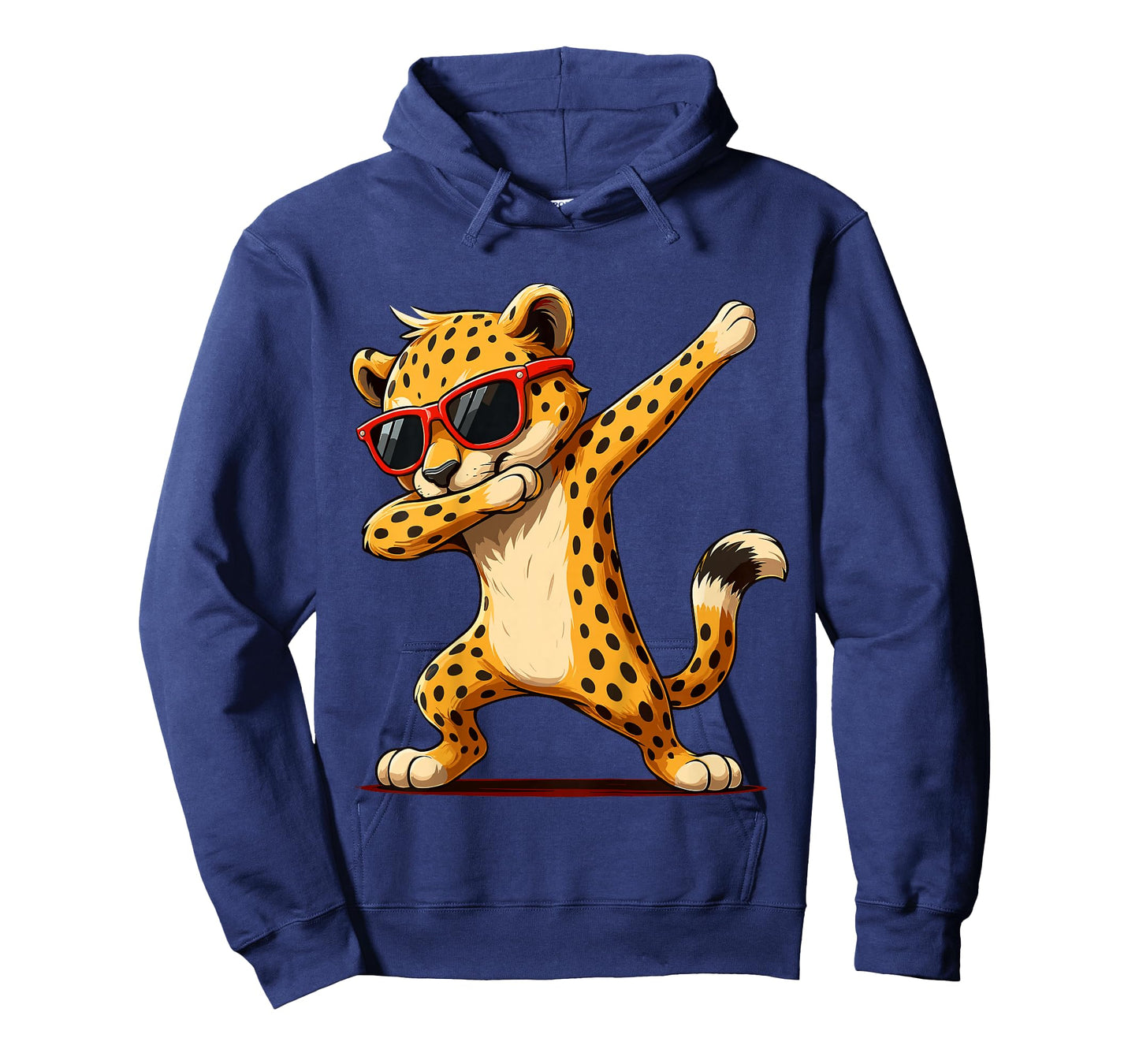 Kids Dabbing Cheetah Sunglasses Animal Cheetah T-Shirt