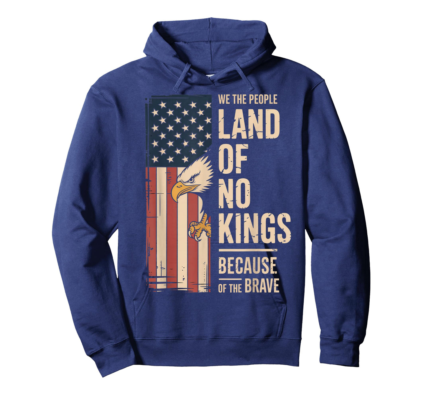Land of No Kings Because of The Brave No Kings Day T-Shirt