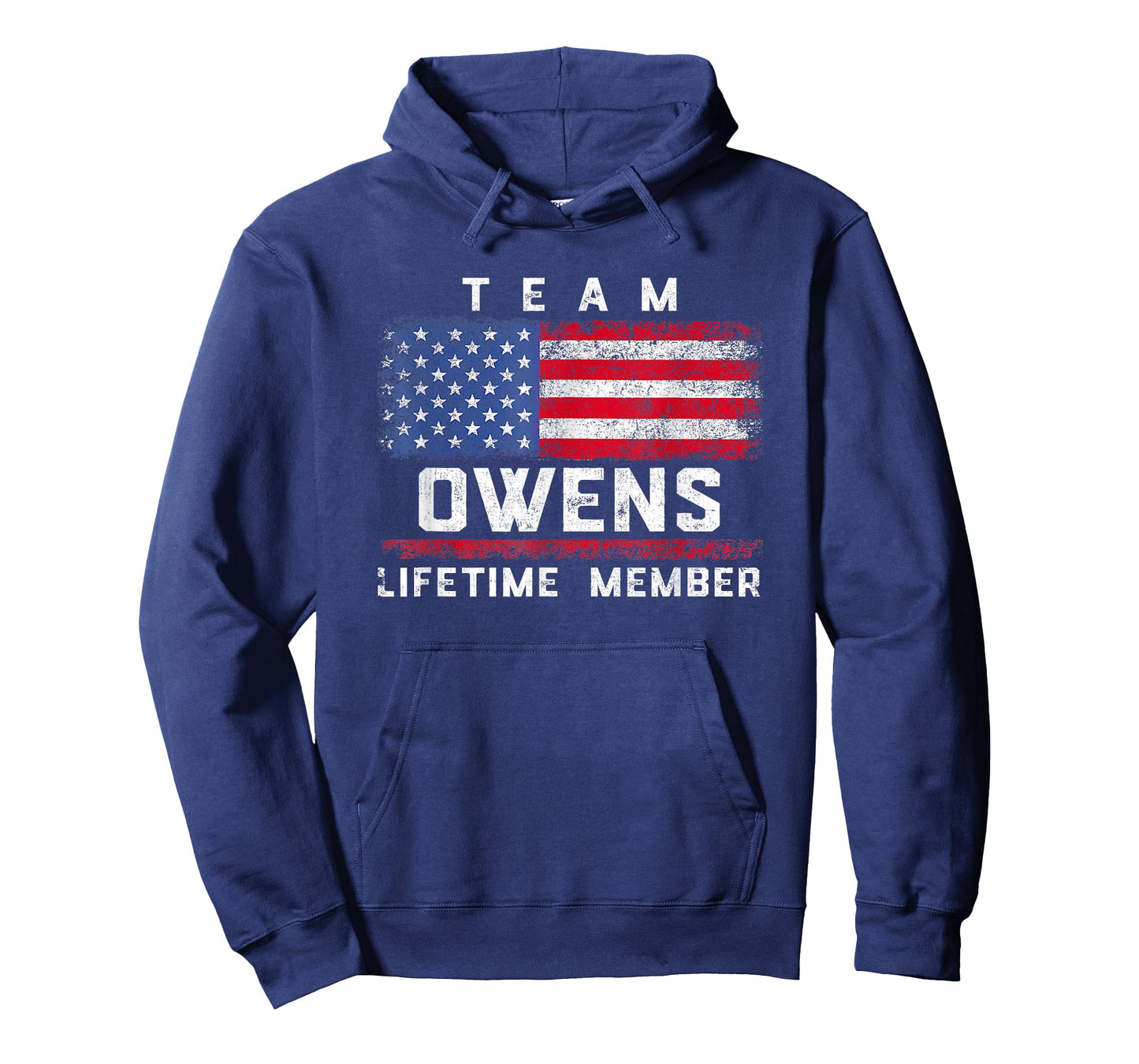 Owens Family Name - Team Owens Lifetime Member T-Shirt