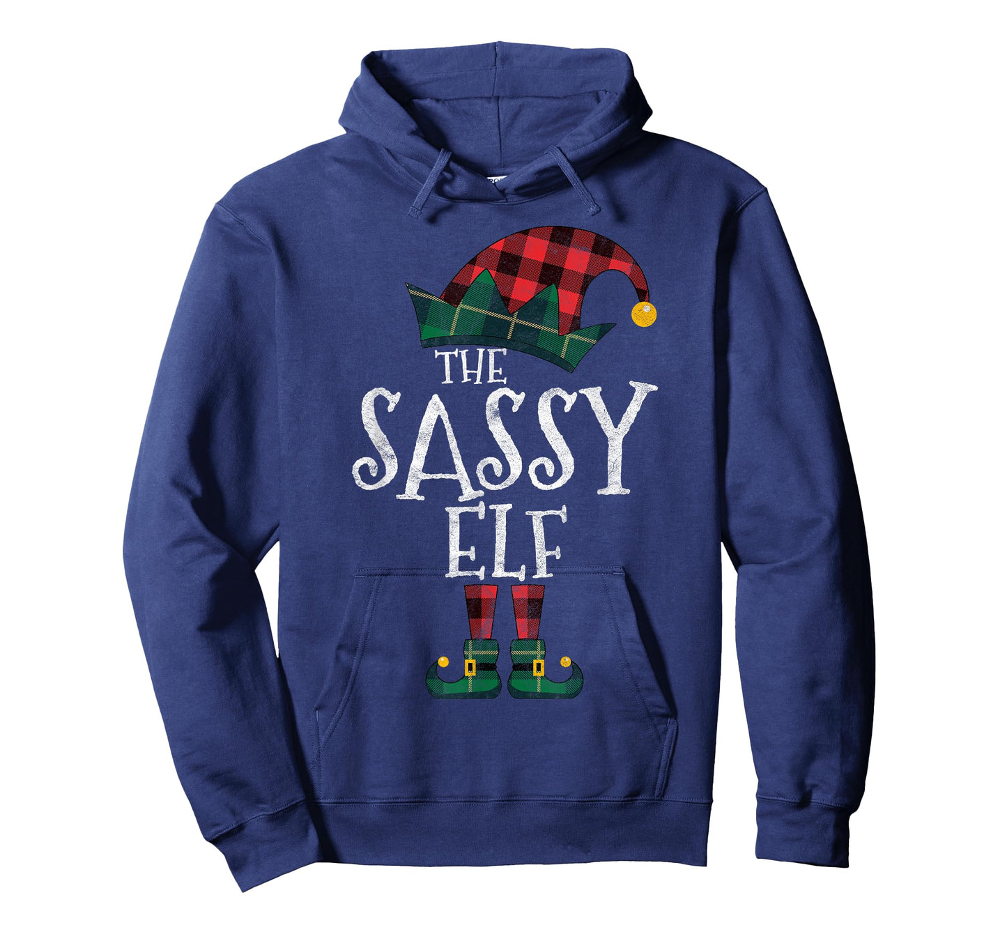 The Sassy Elf Matching Family Group Gift Funny Christmas T-Shirt