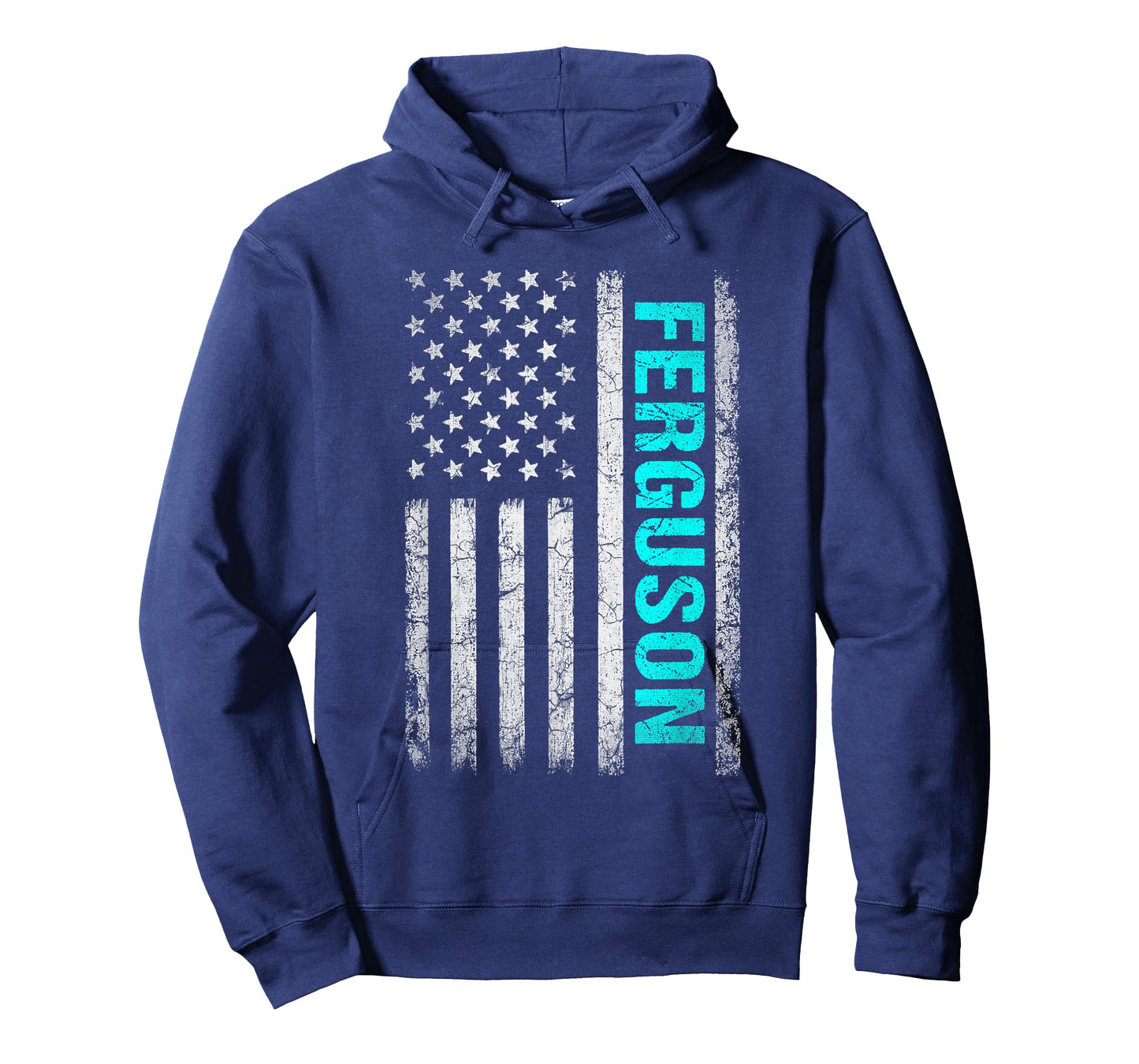 Ferguson Name American Flag - Ferguson Last Name T-Shirt