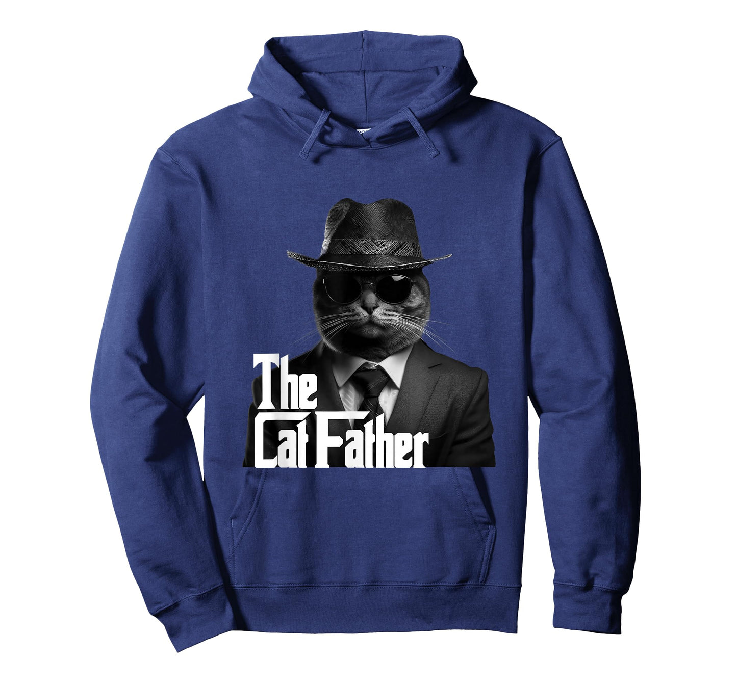 The Catfather Fathersday Best Birthday Cat Dad Funny Gift T-Shirt