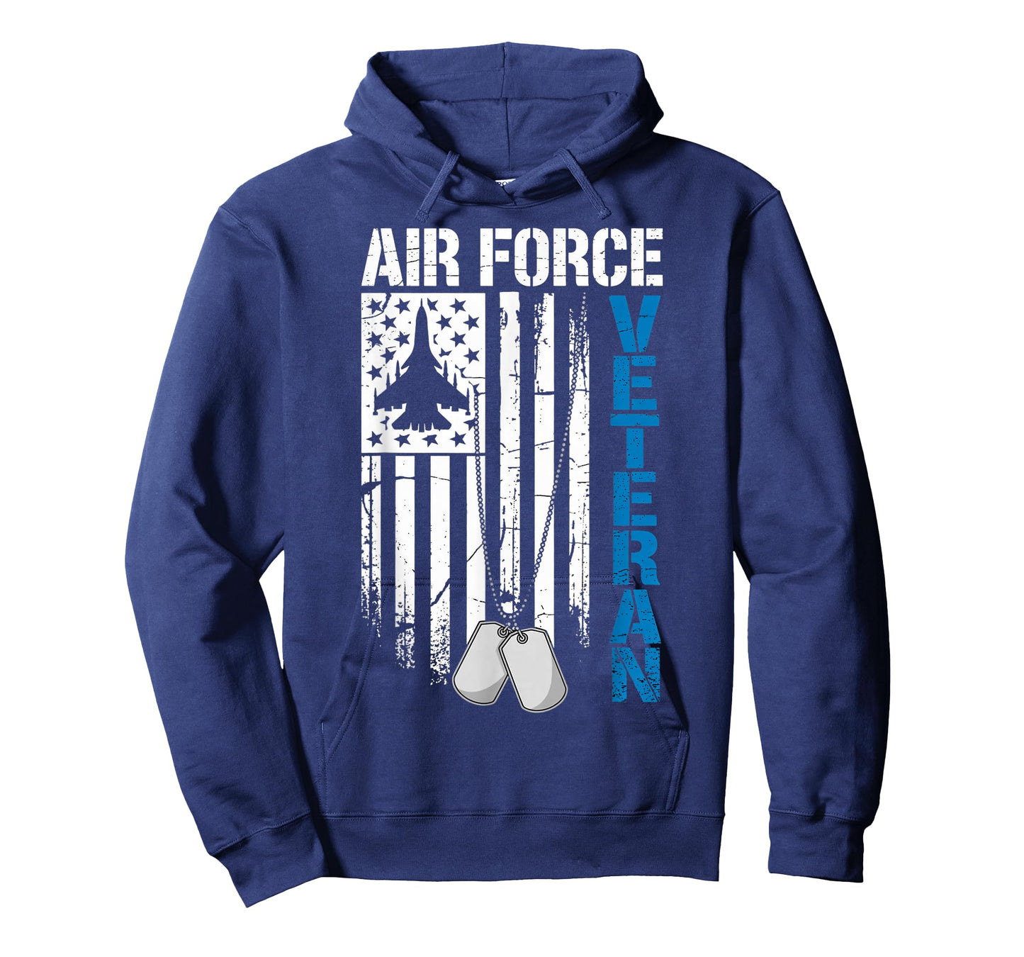 Air Force American USA Flag Patriotic Fighter Pilot Veteran T-Shirt