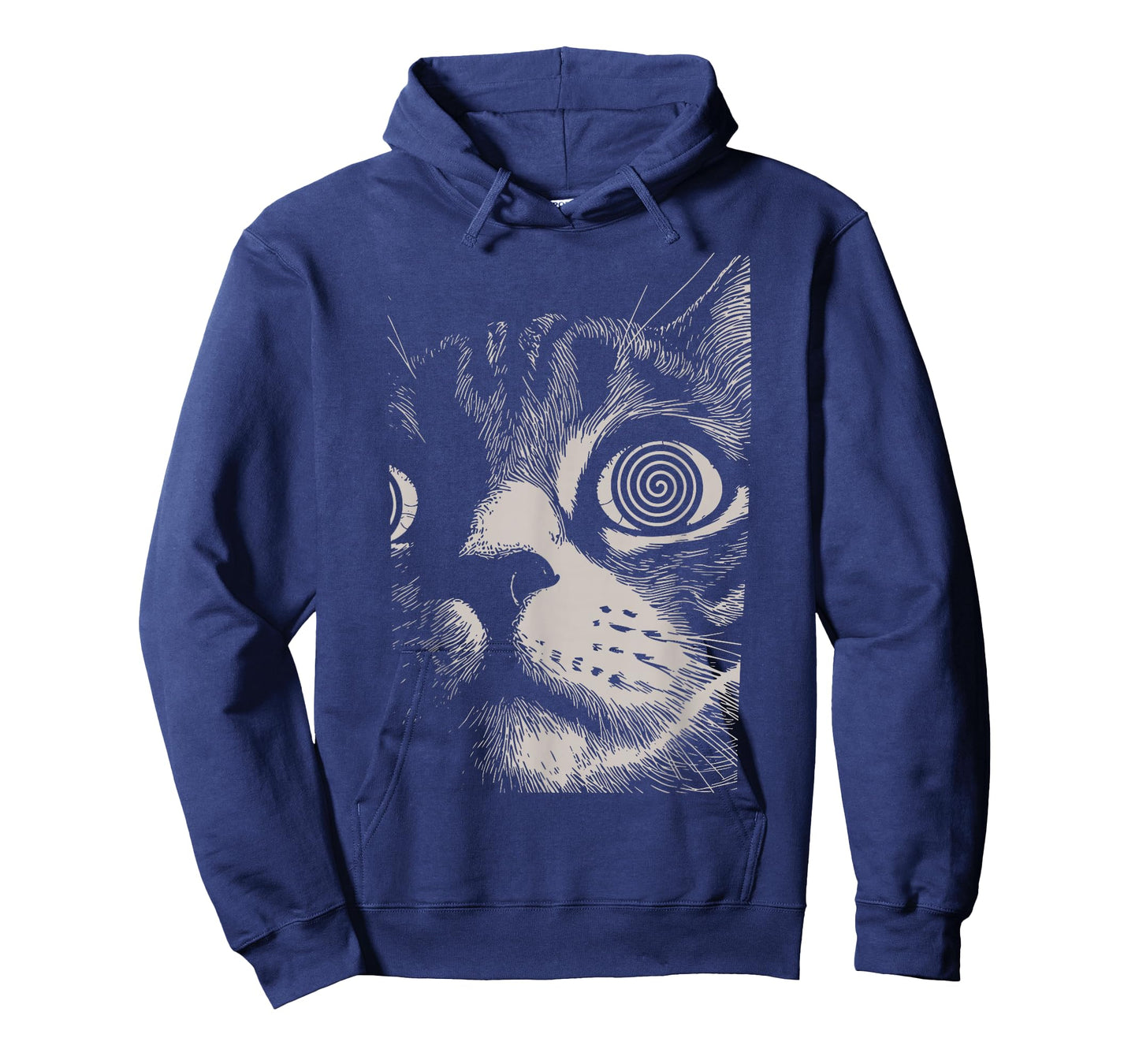 Psychedelic Cat Gothic Art Funny Cat Gifts For Men Women Kid T-Shirt