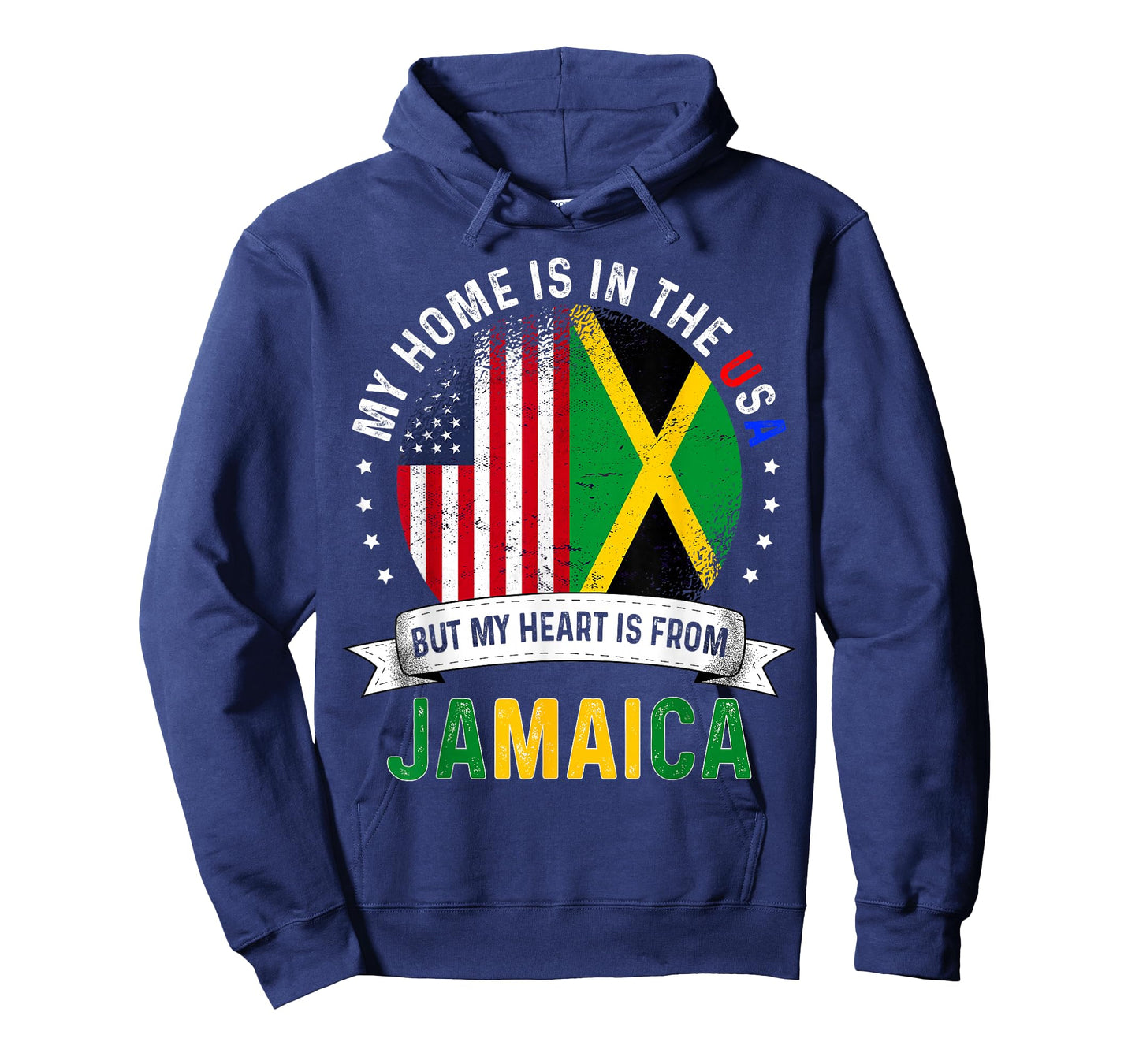 Jamaican American Patriot Heart is from Jamaica Flag T-Shirt Small