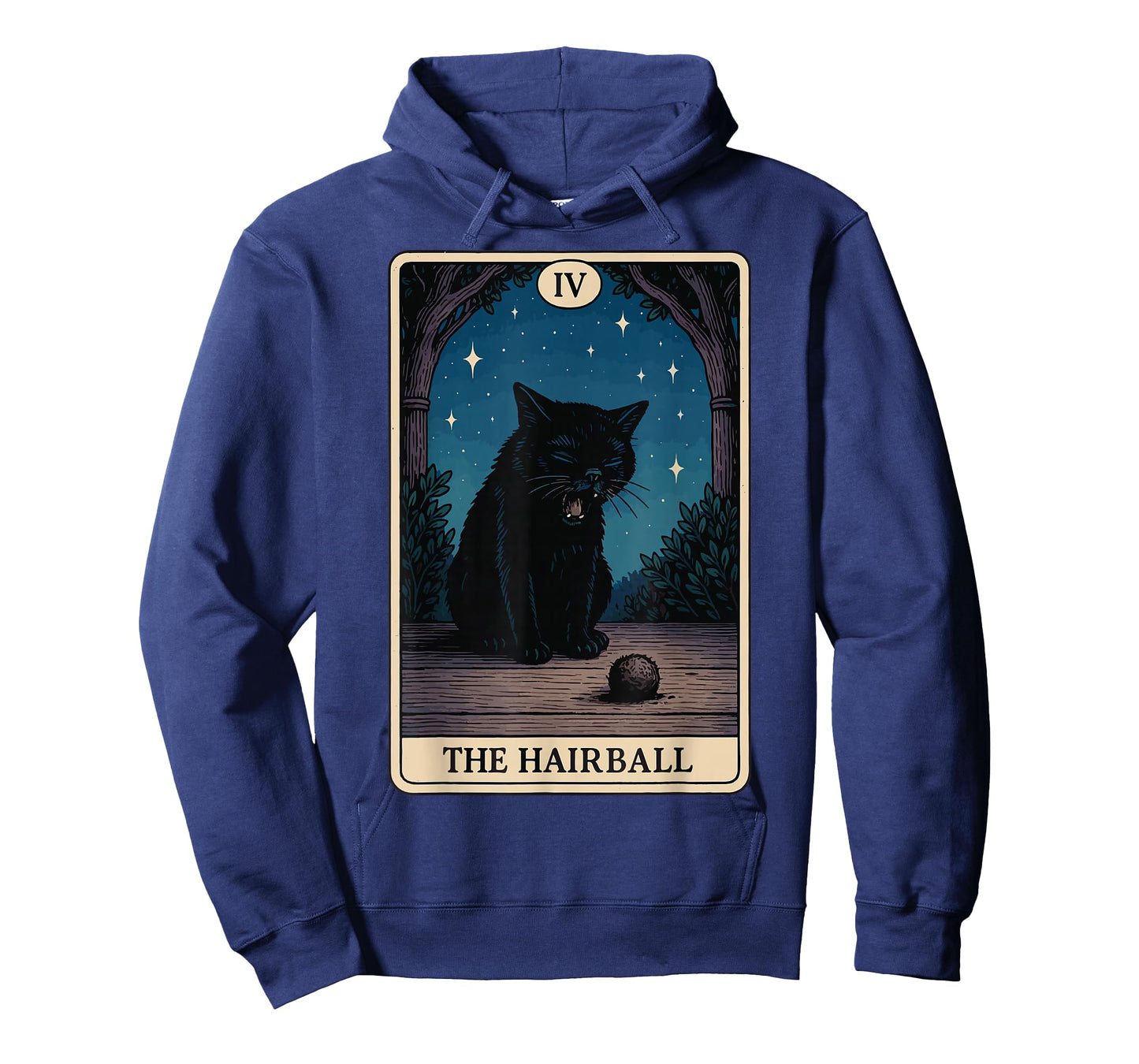 The Hairball Cat Tarot Card T-Shirt