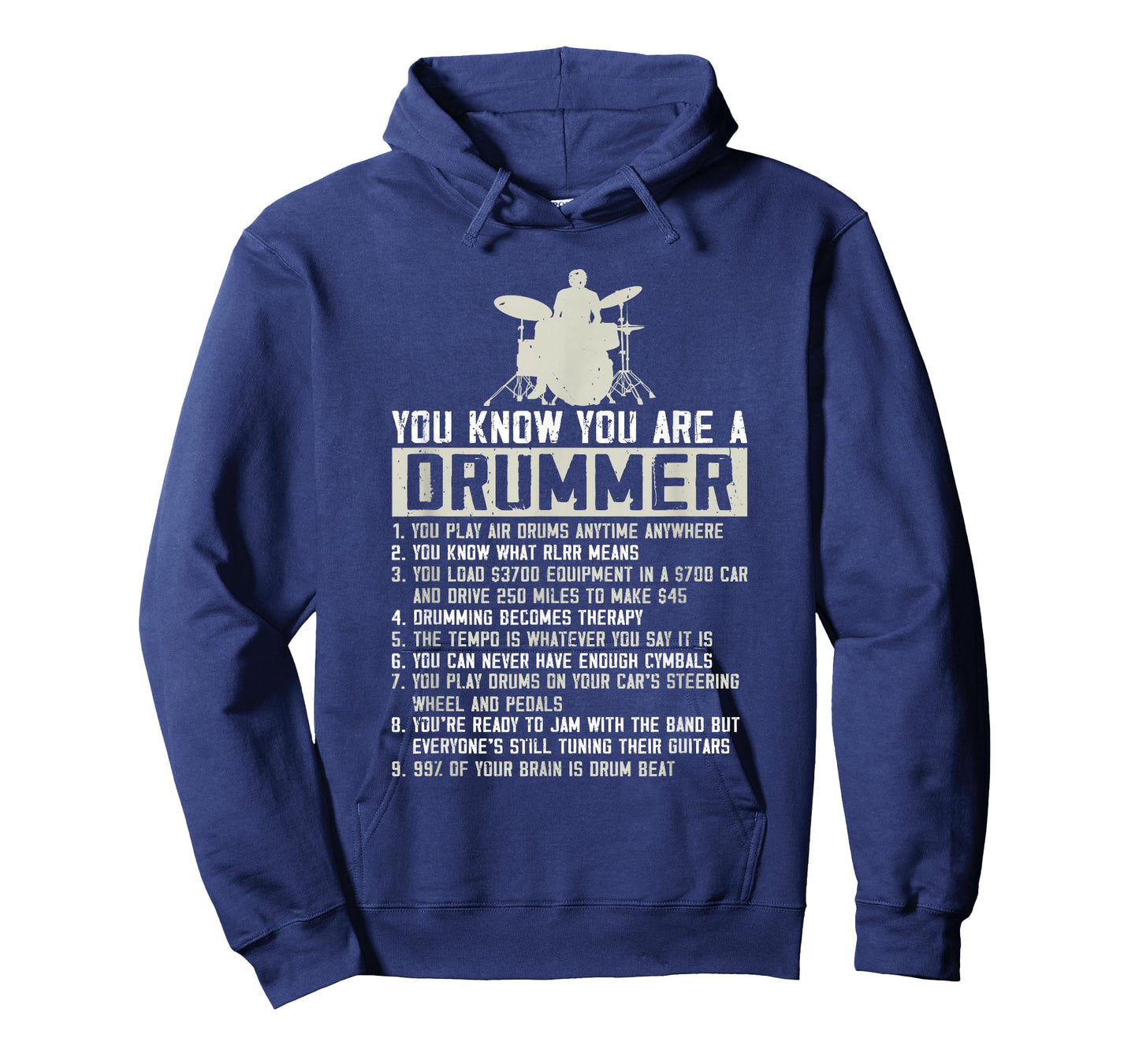 Drummer Drumming Lover Drum Player Percussion Percussionist T-Shirt