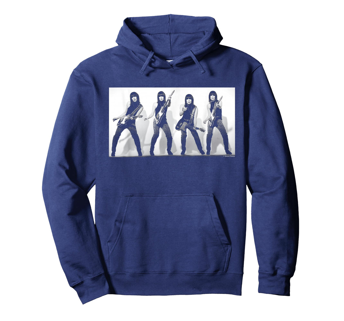 Pretenders Singer Chrissie Hynde Quad By Simon Fowler T-Shirt