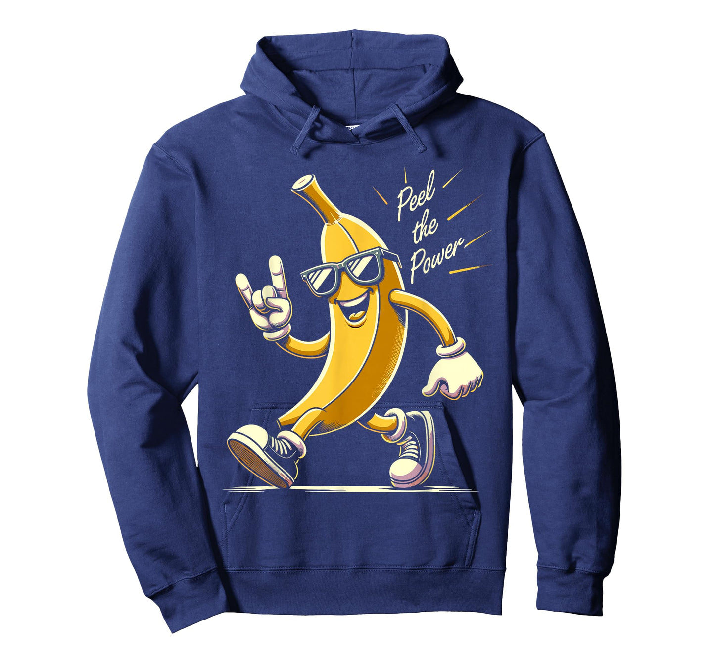 Retro Banana Pun Novelty Men Women Kids Funny Banana T-Shirt