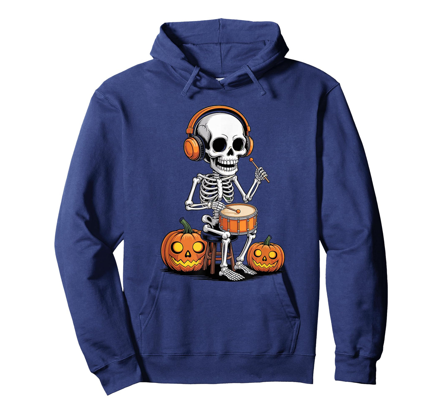 Halloween Skeleton Snare Drum T-Shirt