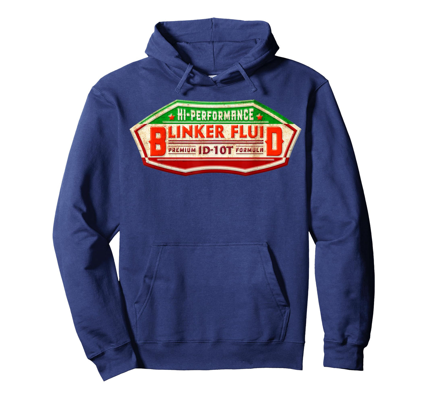 "BLINKER FLUID" Idiot Formula Gag Gift T-shirt for Mechanics