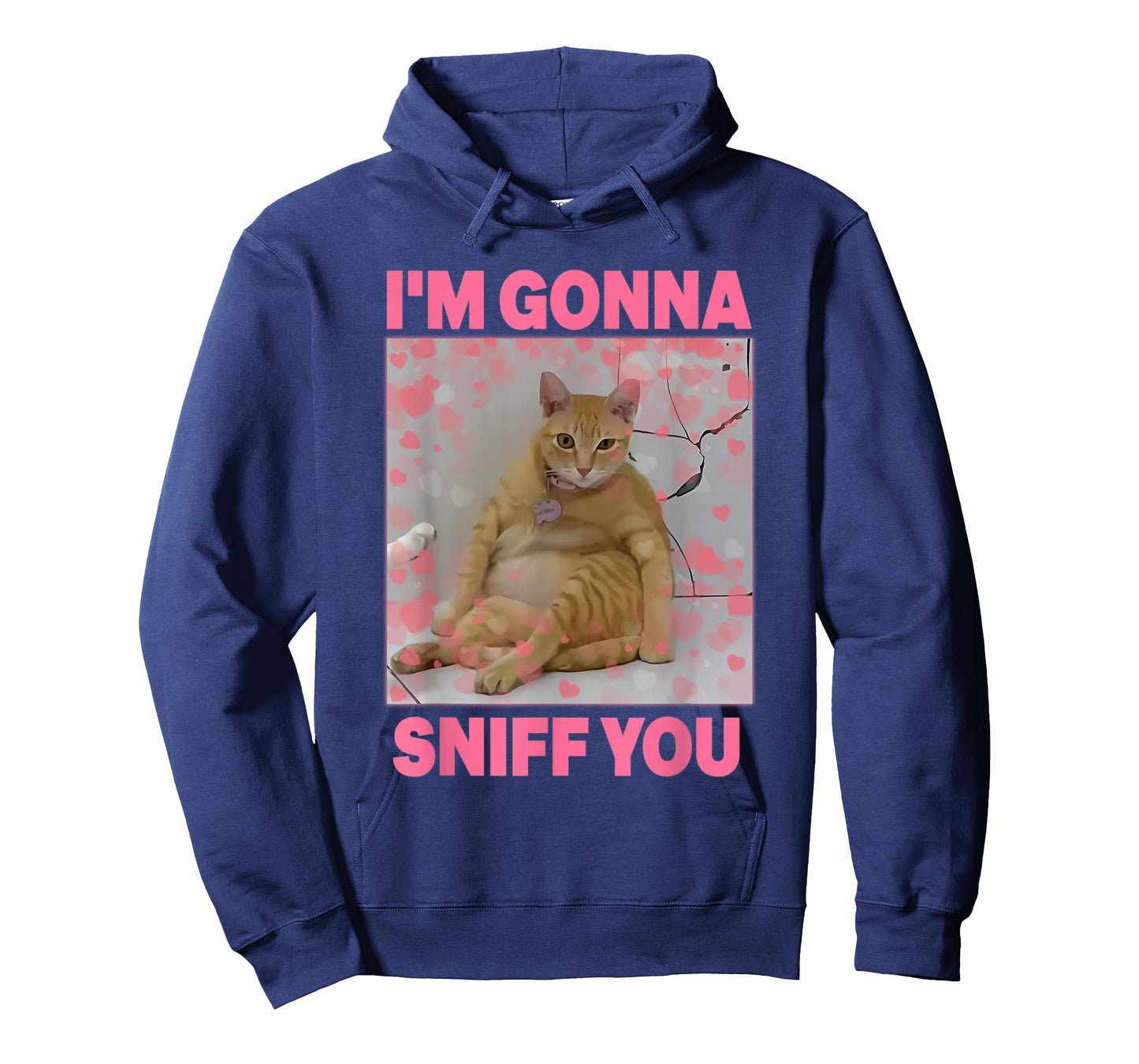Funny Cat Meme Im Gonna Sniff You Goofy Ahh Unhinged T-Shirt