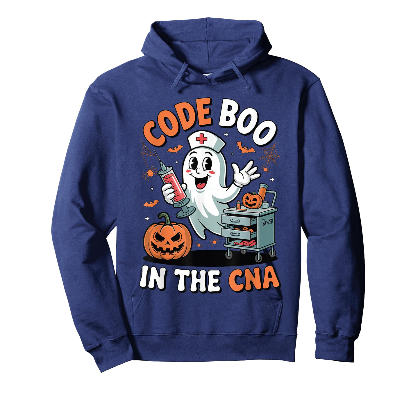 Code Boo in The CNA Funny Medical Halloween CNA Nurse T-Shirt