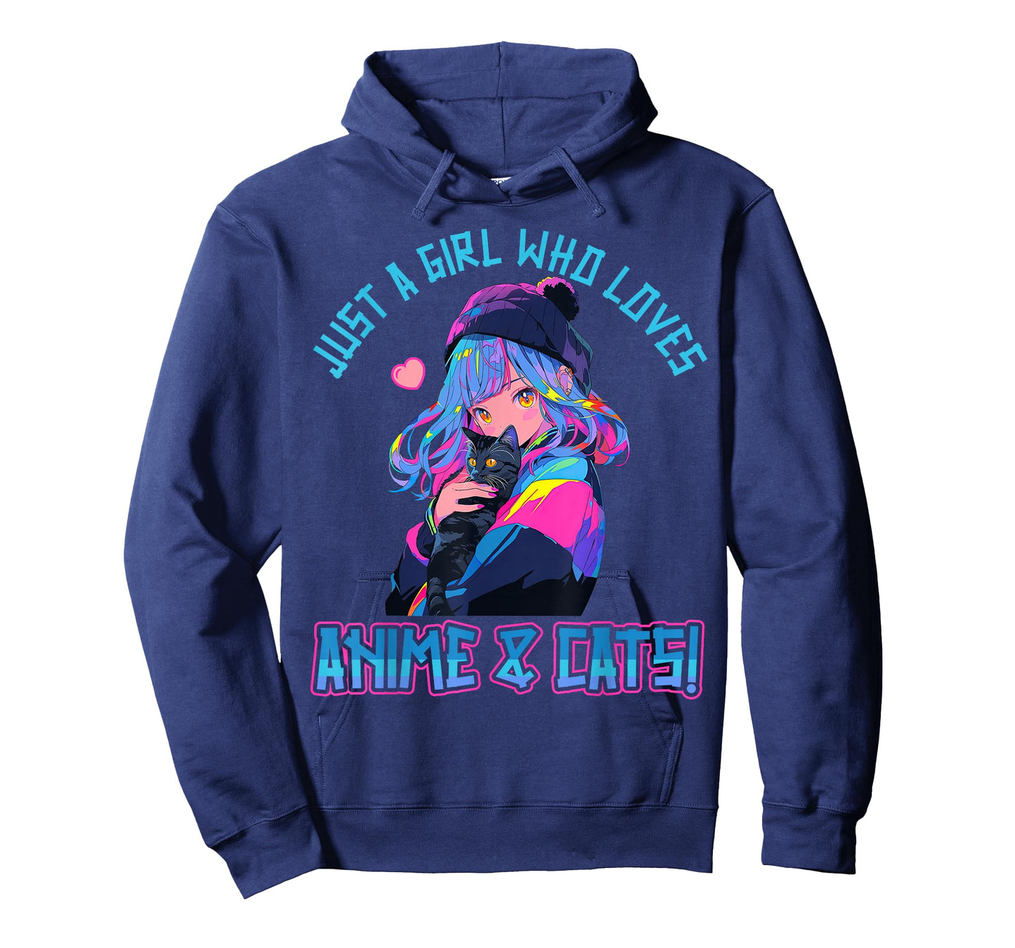 Just a Girl who loves Anime and Cats Manga Anime Lover T-Shirt