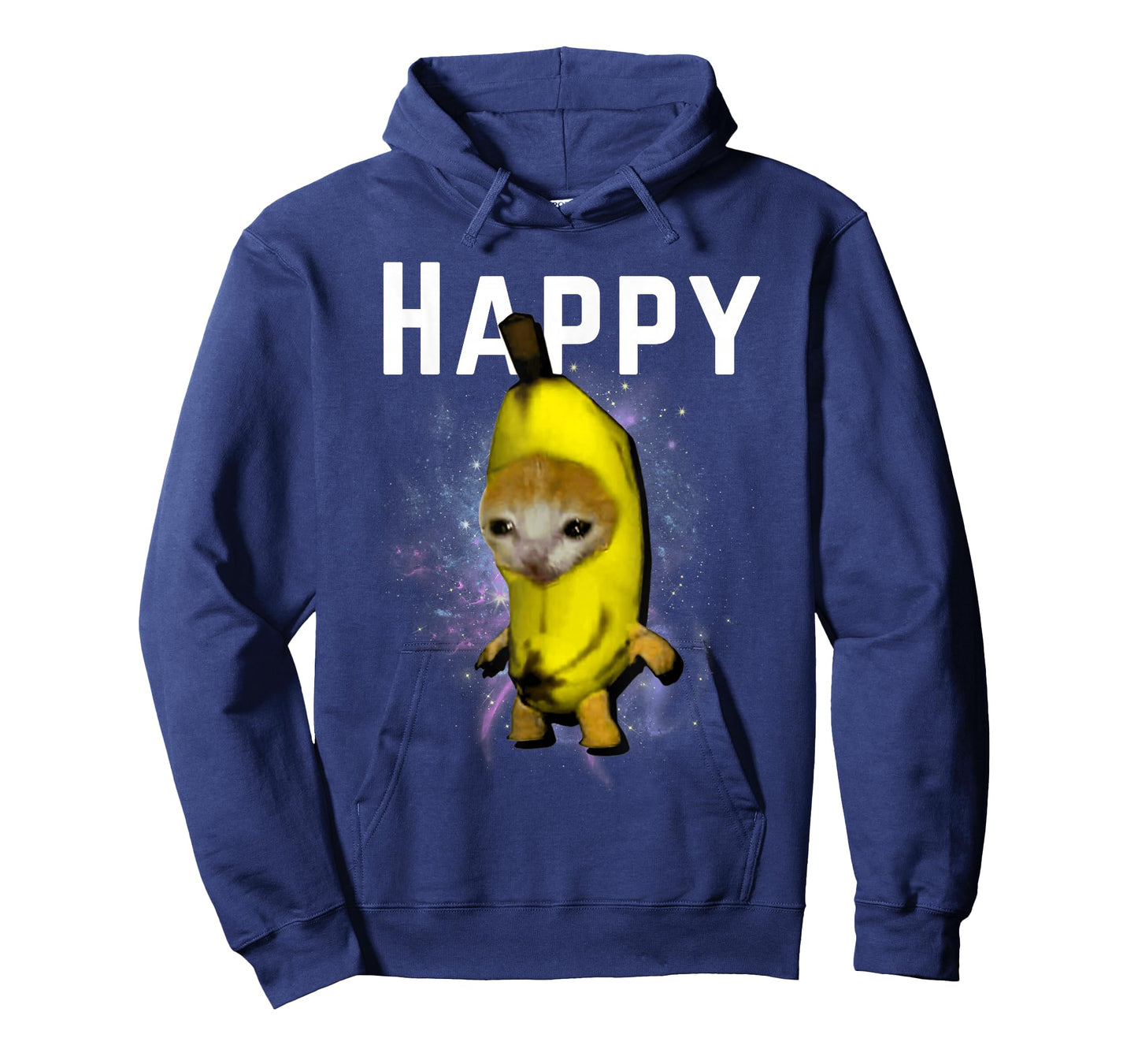 Banana Cat Happy Bananacat Meme Kitty Lovers Meme T-Shirt