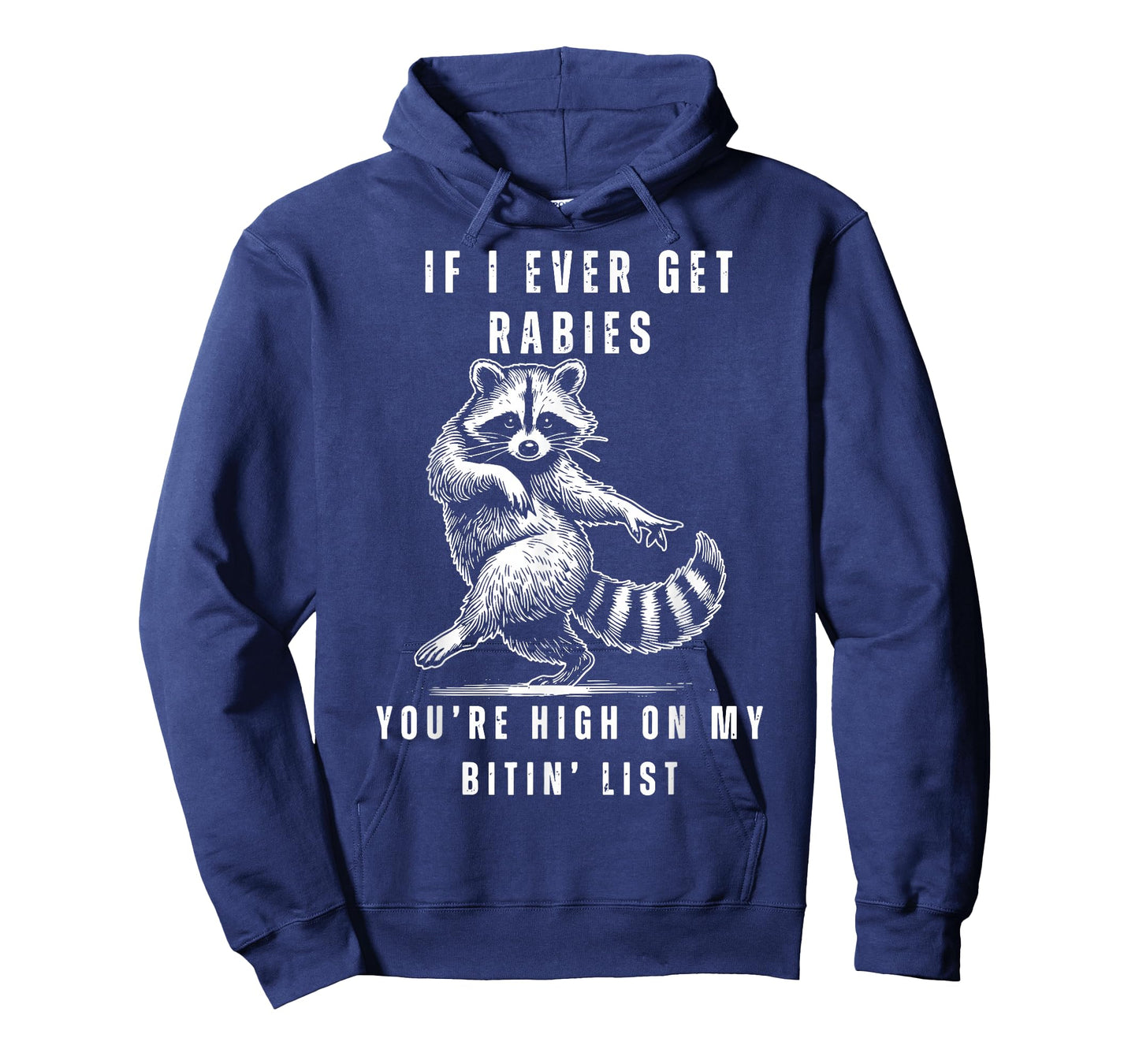 Raccoon If I Ever Get Rabies You're High On My Biting List T-Shirt